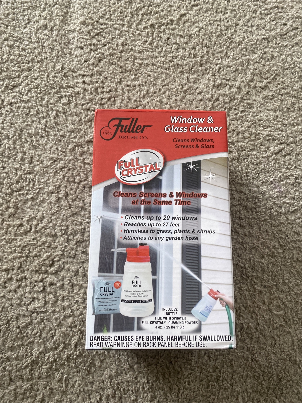 Fuller Brush FBFC-6 Full Crystal Window and Outdoor Surface Cleaner