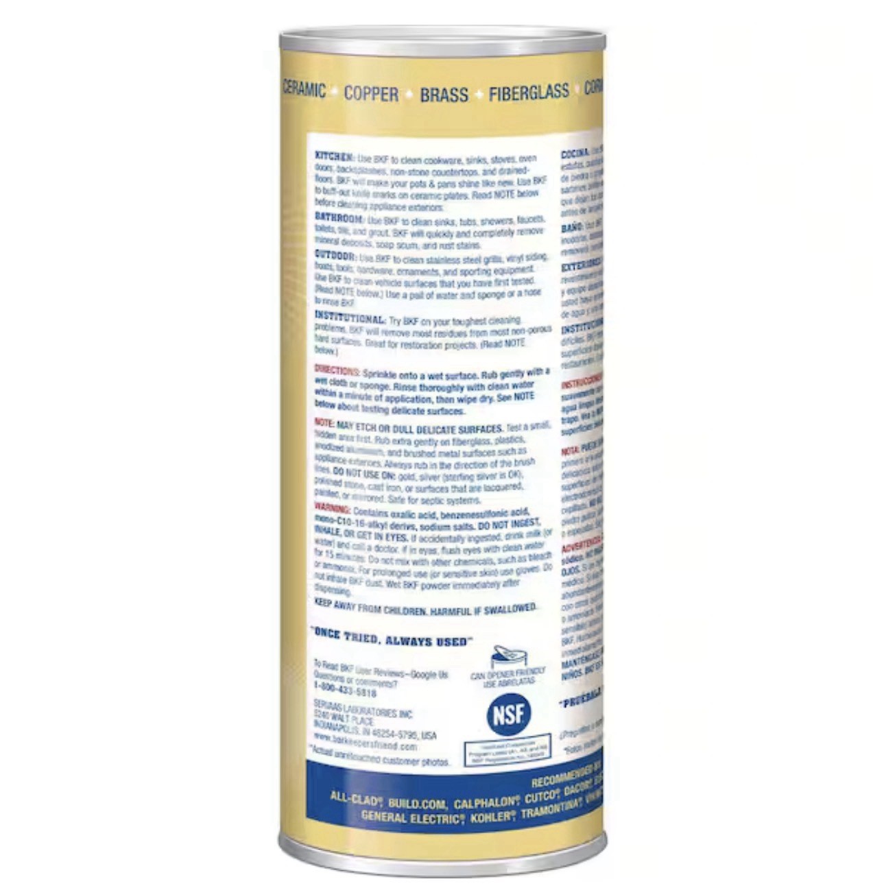 Bar Keepers Friend 21 oz. All-Purpose Cleaner and Polish (2-Pack)