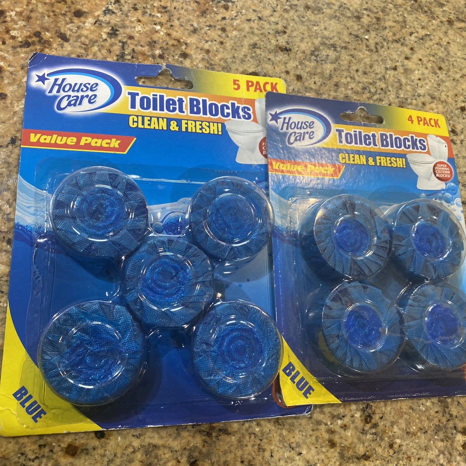 TOLLIET BLOCKS CLEAN & FRESH 9 PACK
