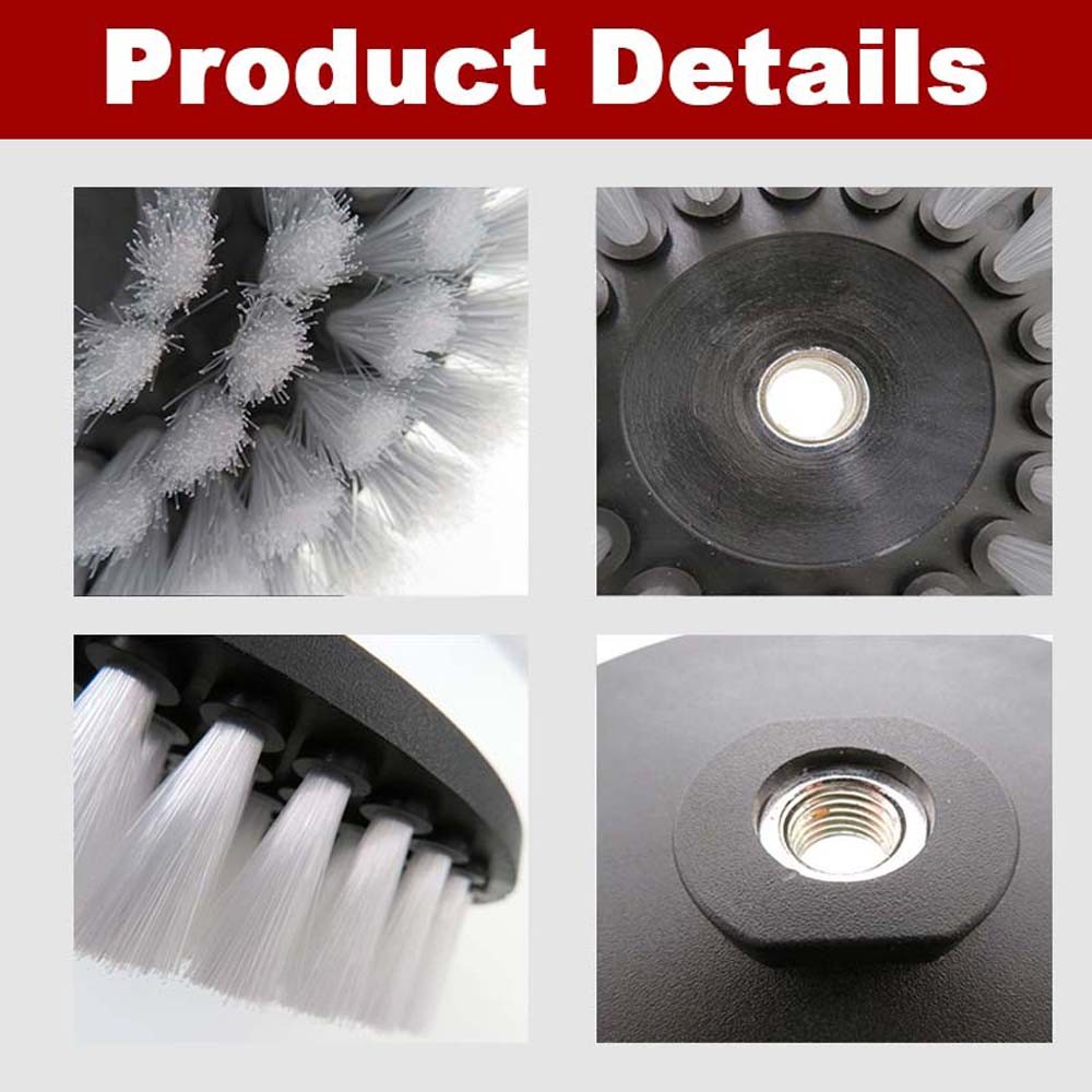 5 Inch Angle Grinder Cleaning Brush 125mm M14 Electric Drill Power Car Scrubber