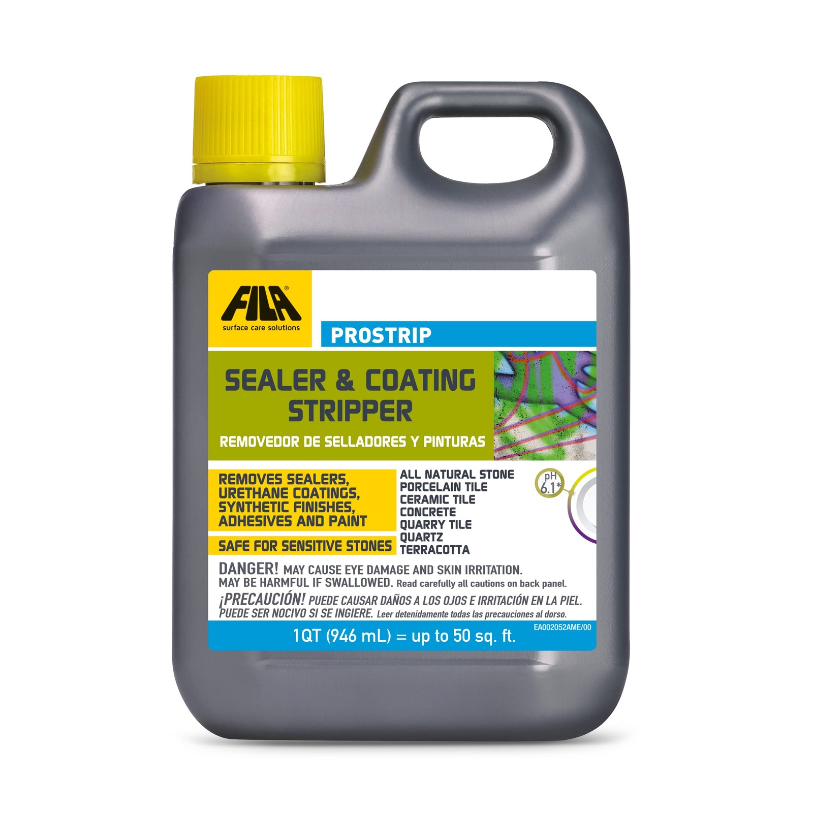 Paint & Graffiti Remover for Concrete, Stone, Tile – 1QT