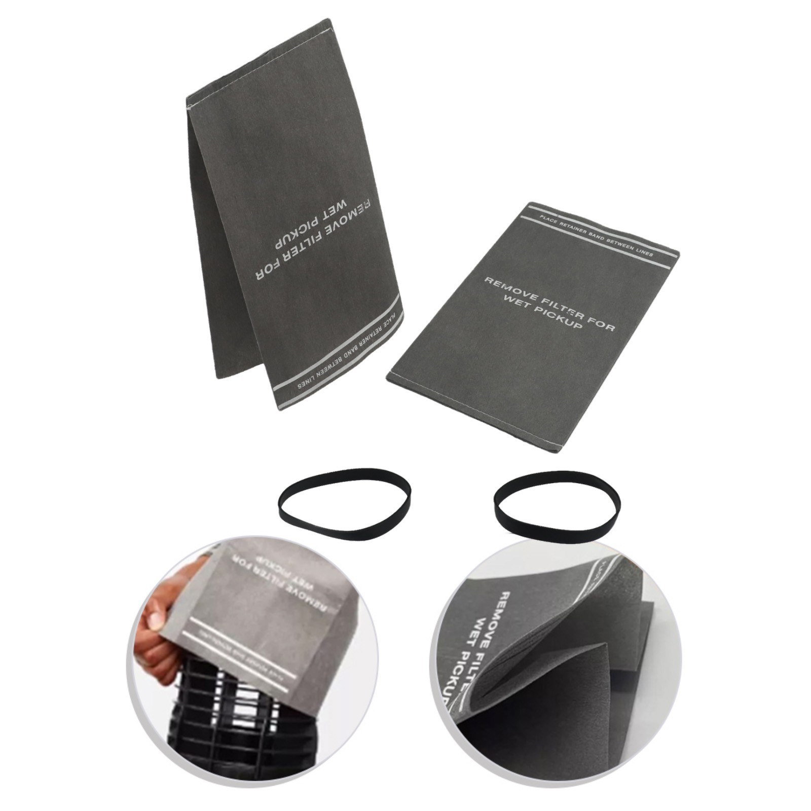 High Quality Dust Bags Wet Dry Filter Bags For Shop Vacuums Cloth And Non-woven