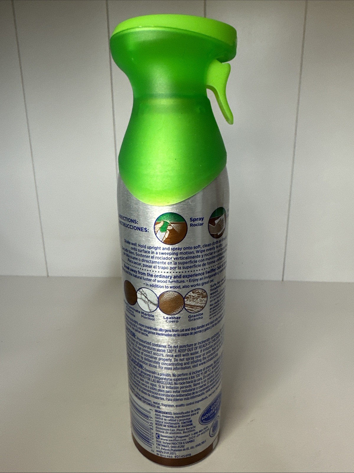 Swiffer Dust & Shine Furniture Spray Gain Original Fresh Scent 9.7oz discontinue