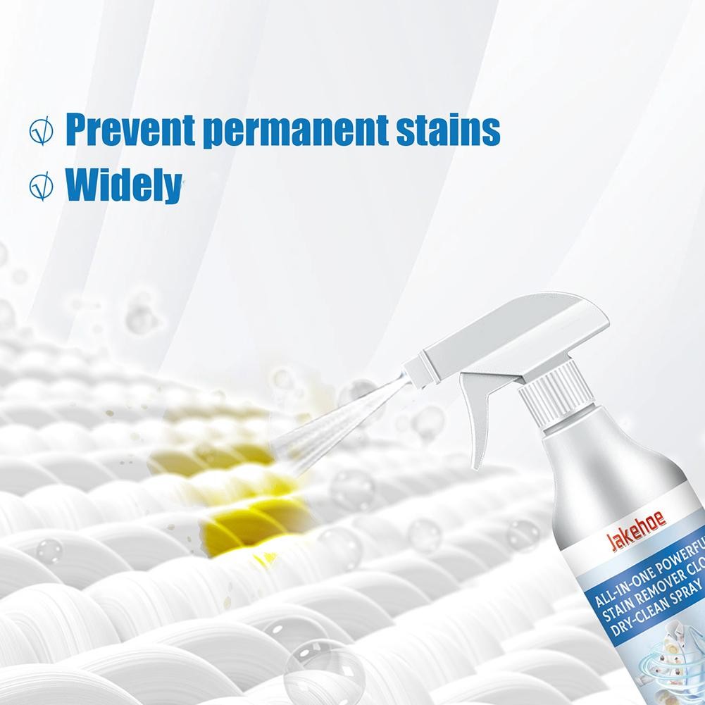 3X All-in-One Powerful Stain Remover Clothes Dry-Clean Spray 120ml HO T