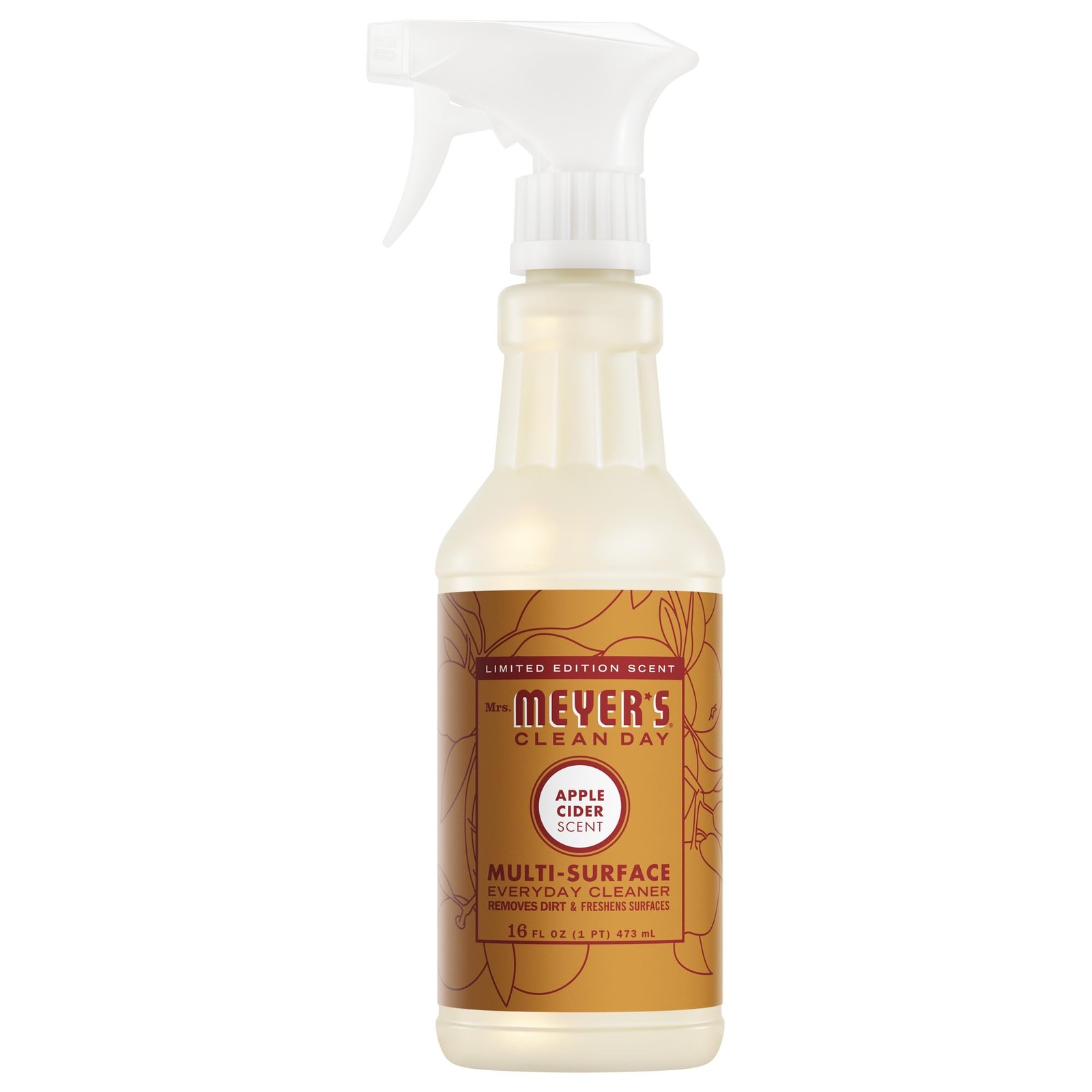 CLEAN DAY Multi-Surface Everyday Cleaner, Apple Cider Scent, 16 Fl Oz Bottle