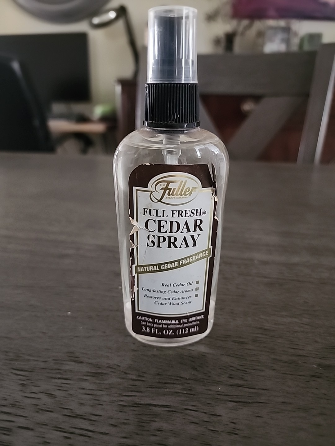 The Fuller Brush Company Full Fresh Cedar Spray 3.8 oz with Cap Old Stock