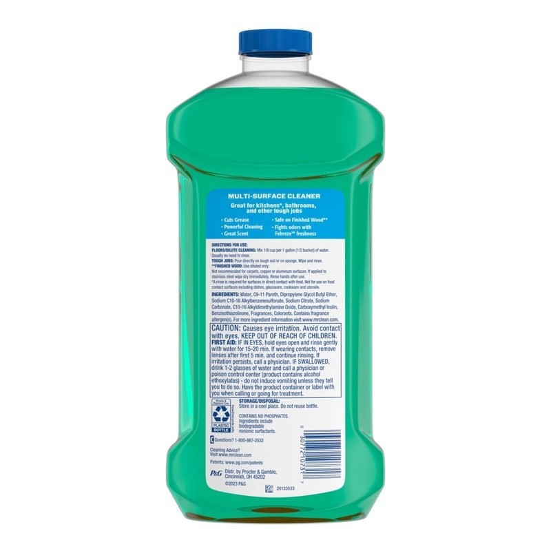 Concentrated All Purpose Cleaner Multi Surface Febreze Meadows Rain 41fl oz New