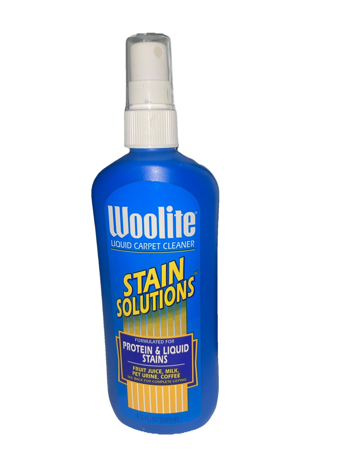 Woolite Stain Solutions Protein & Liquid Stains Carpet Cleaner 8.5 Oz. Rare