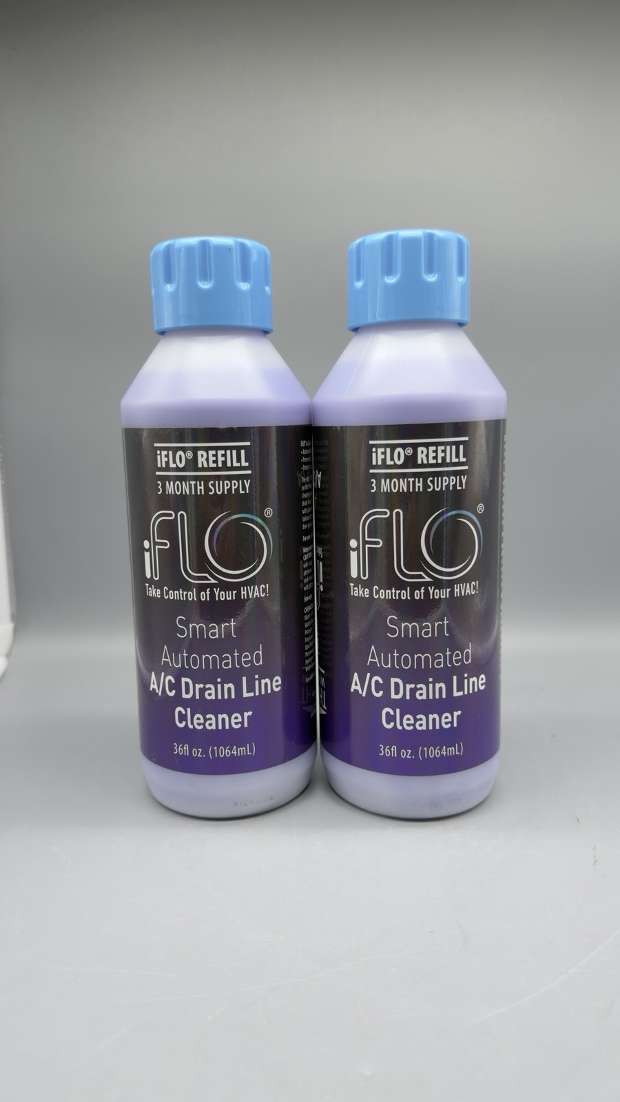 Iflo Refill Smart Automated A/C Drain Line & Pan Cleaner (2 Pack) 180104001001