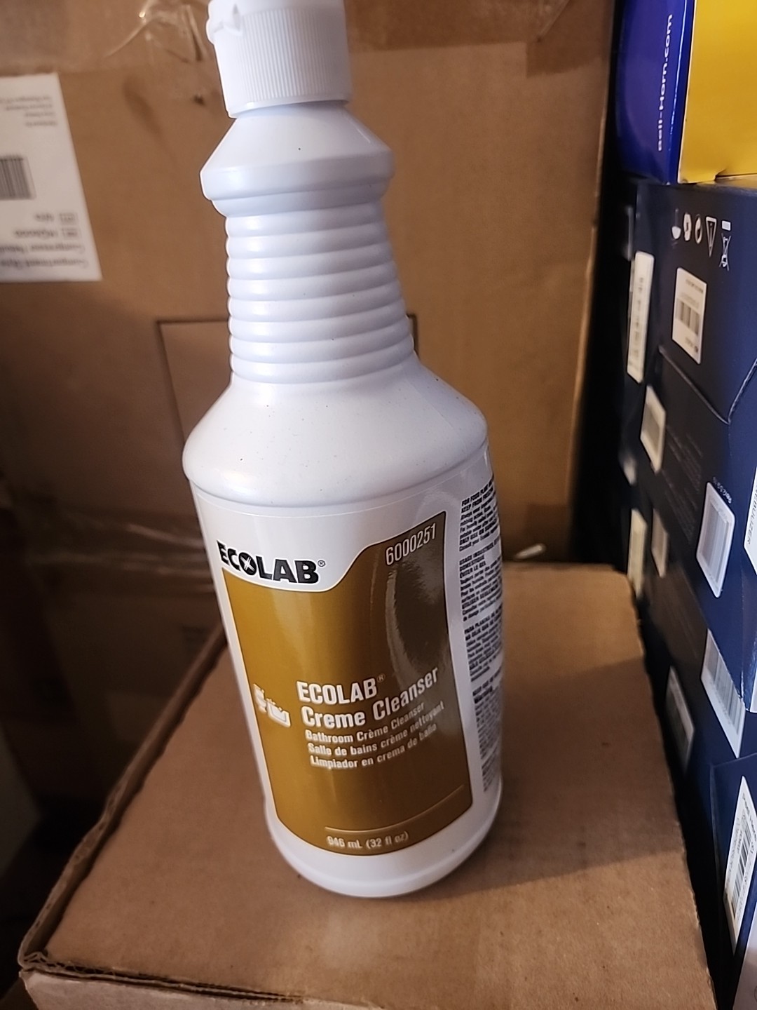 ECOLAB Bathroom Creme Cleanser 6000251 Case of 6