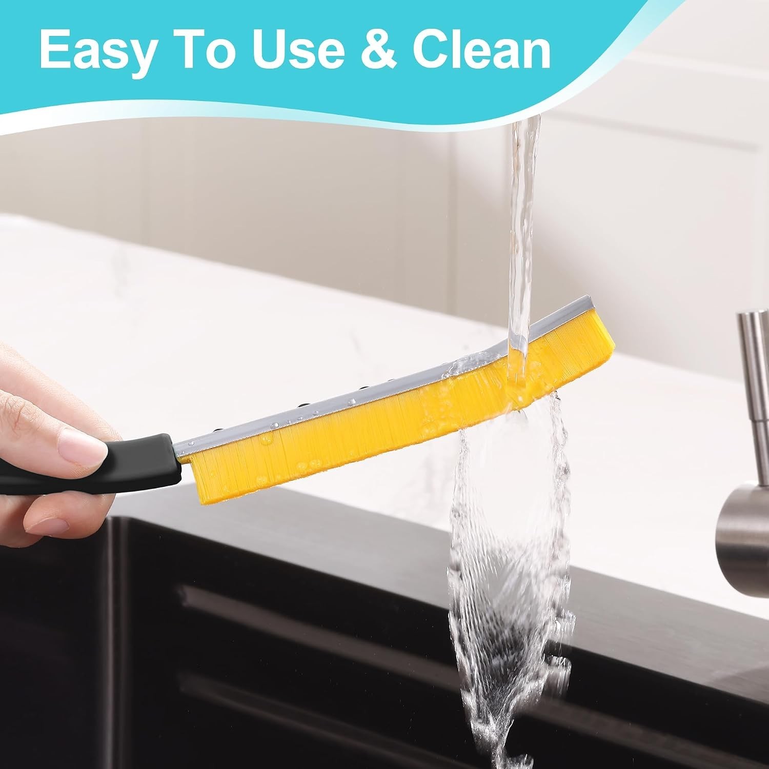 4 Pack Crevice Cleaning Brush Hard Bristle Grout Brush House Cleaning Supplies