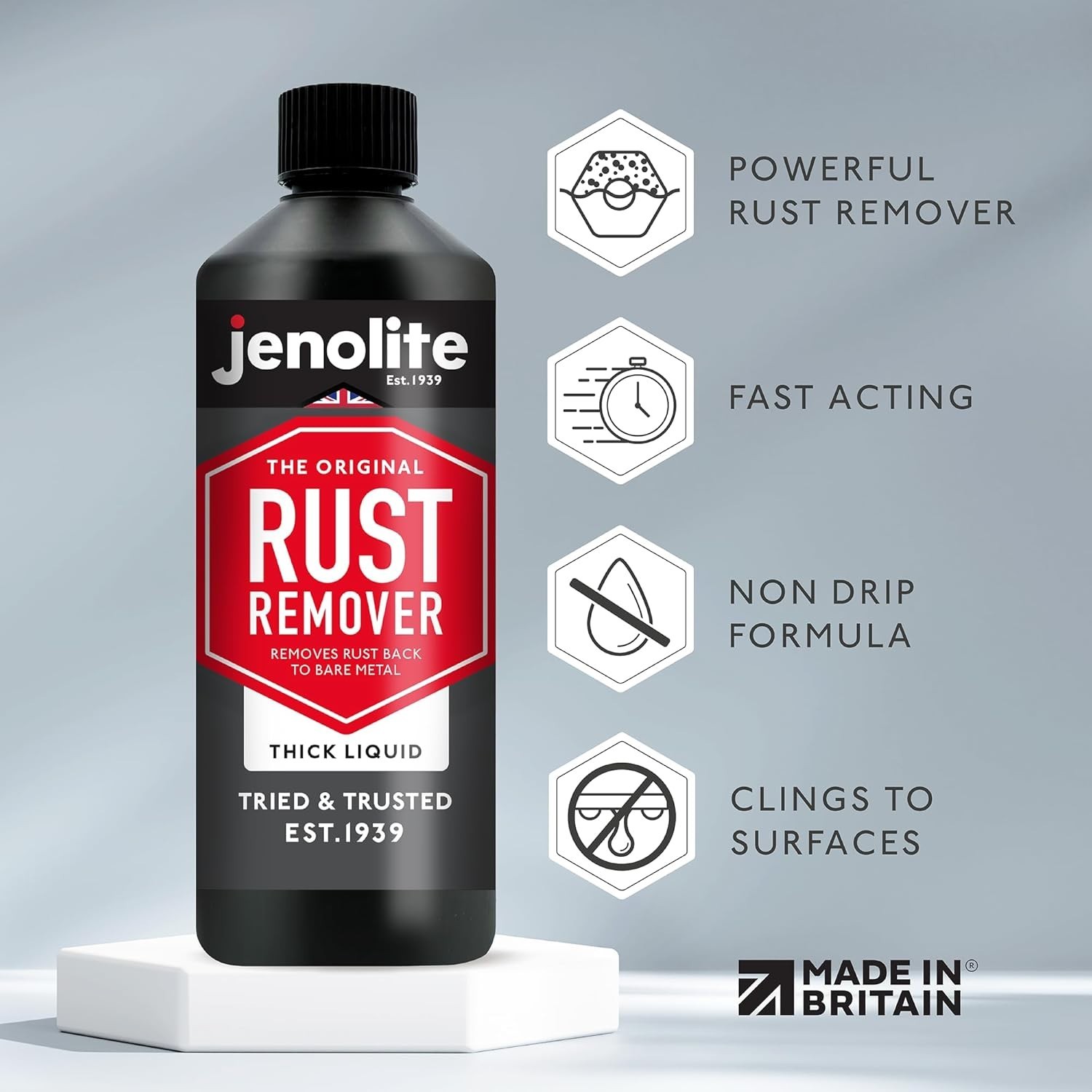 Rust Remover for Metal – Fast-Acting, 500ml for Effortless Restoration