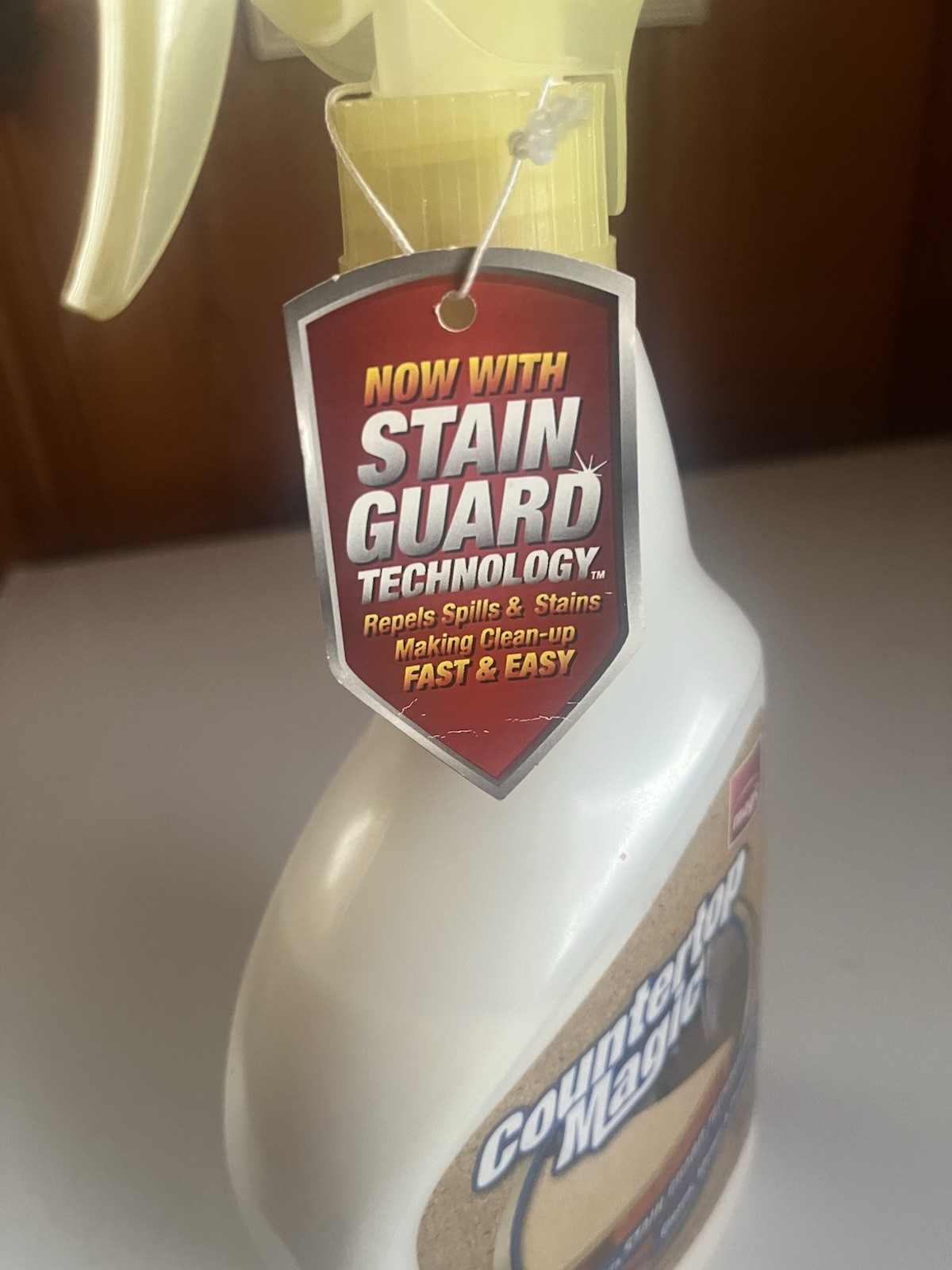 Magic Countertop Cleaner Large 24 oz Non-Aerosol Discontinued 3/4 Full