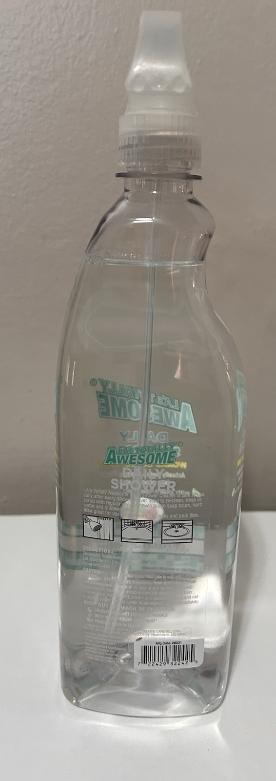 LA’s Totally Awesome Daily Shower Cleaner Spray, Fresh Scent, 32 fl oz
