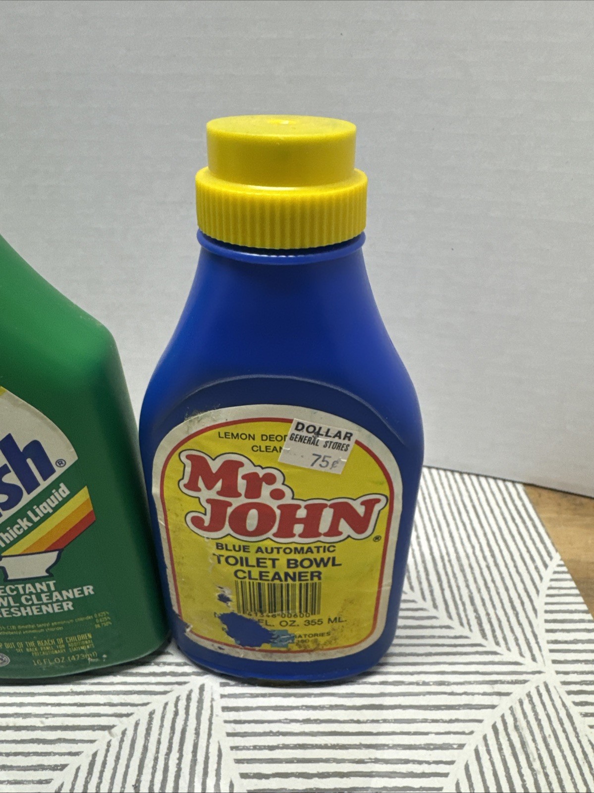 Bully Swish Toilet Bowl Cleaner 16 Oz & Mr John 12oz Movie Props Full Lot Of 2