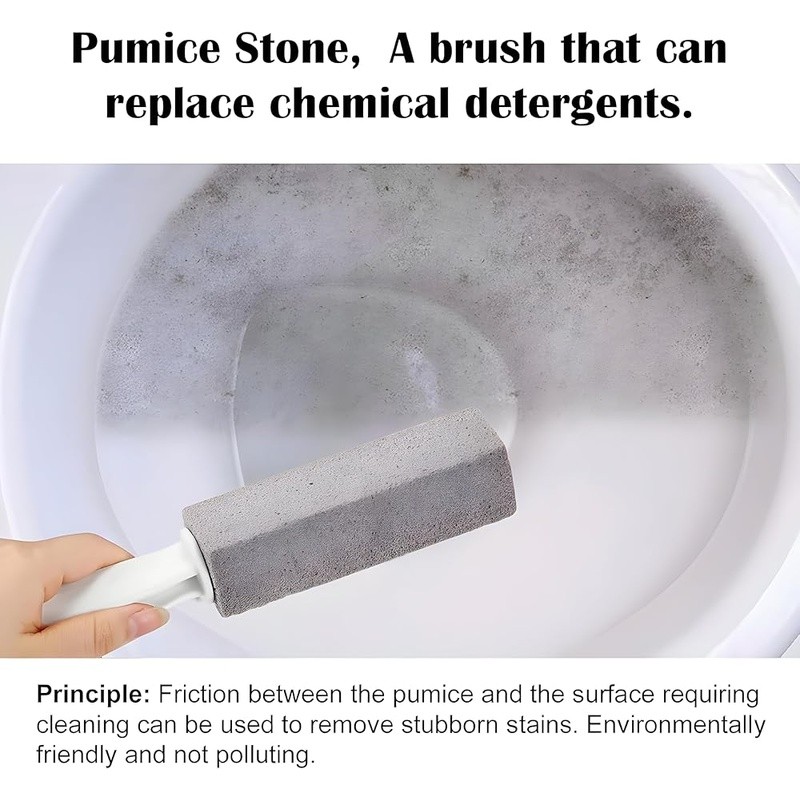 2Pack Pumice Cleaning Stones Stain Remover EcoFriendly NonScratch Toilet Tool US
