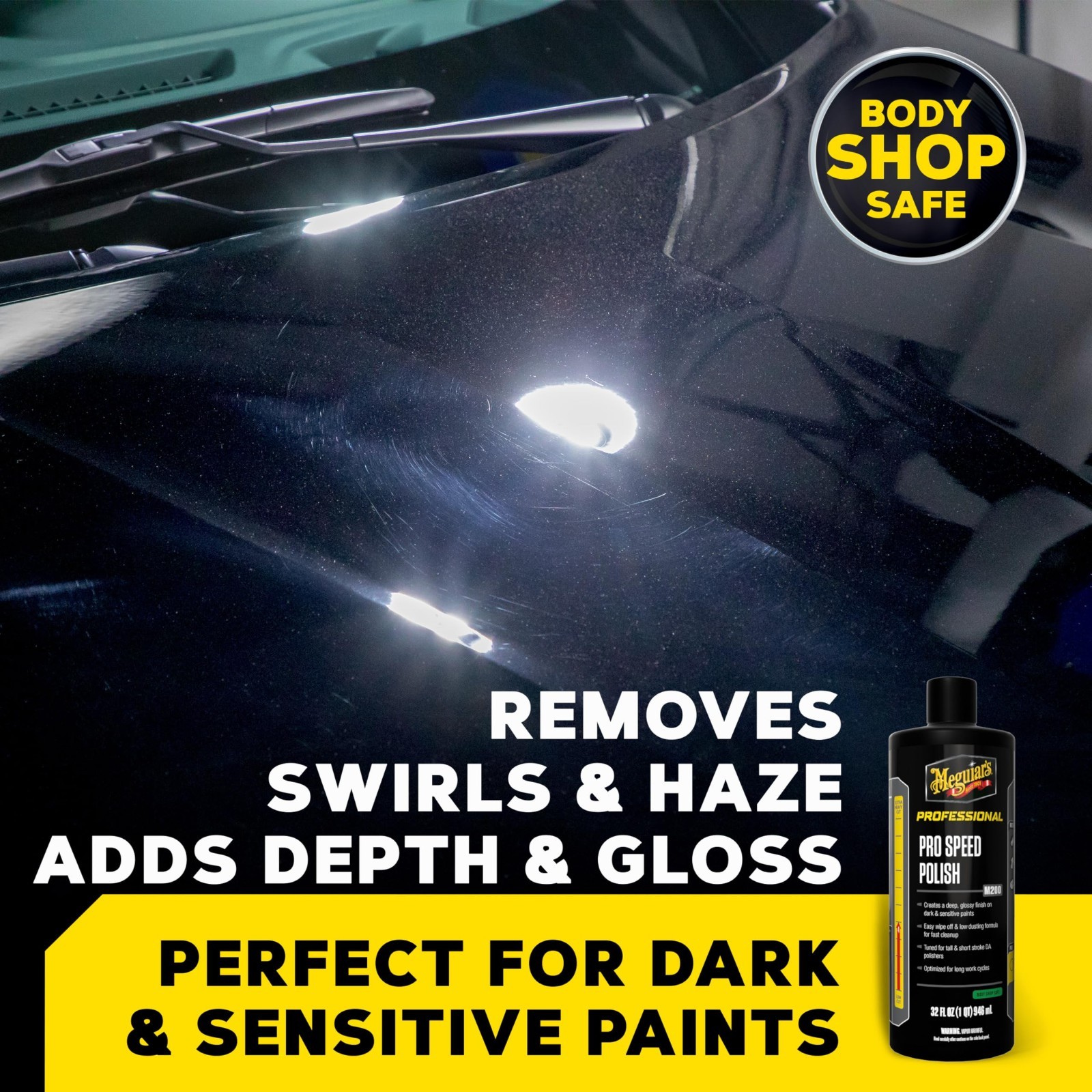 32oz Pro Speed Polish – High-Performance Car Wax, Scratch Remover & Shine Enhanc