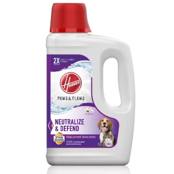 Claws 64 fl oz Deep Cleaning Carpet Cleaner Shampoo with Stainguard Solution