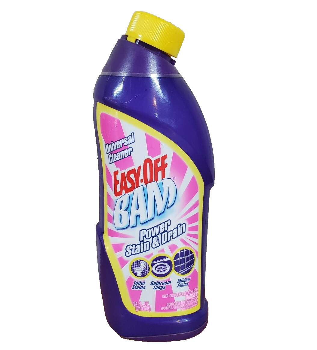 Easy-Off BAM Power Stain & Drain Universal Cleaner 24oz – Discontinued Rare