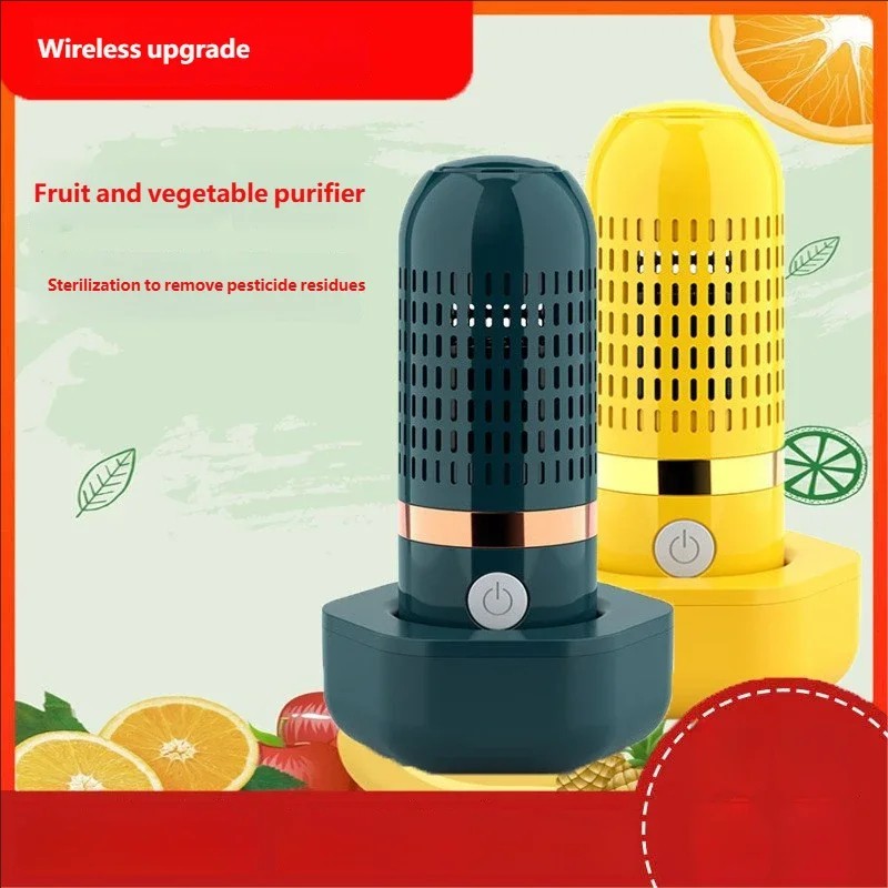 Vegetable and Fruit Cleaner Machine, Purified Waterproof Cleaning Device
