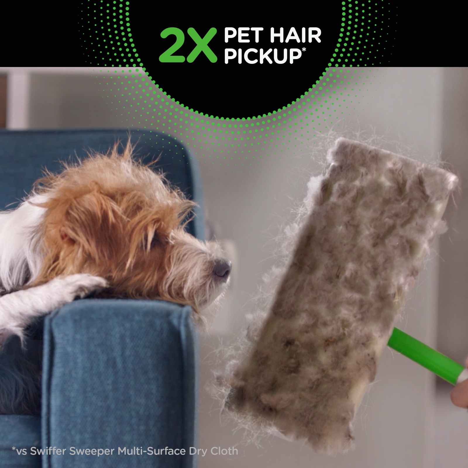 Swiffer Sweeper Heavy Duty Pet Dry Refills, Febreze Odor Defense, 20 Ct Dry Pads