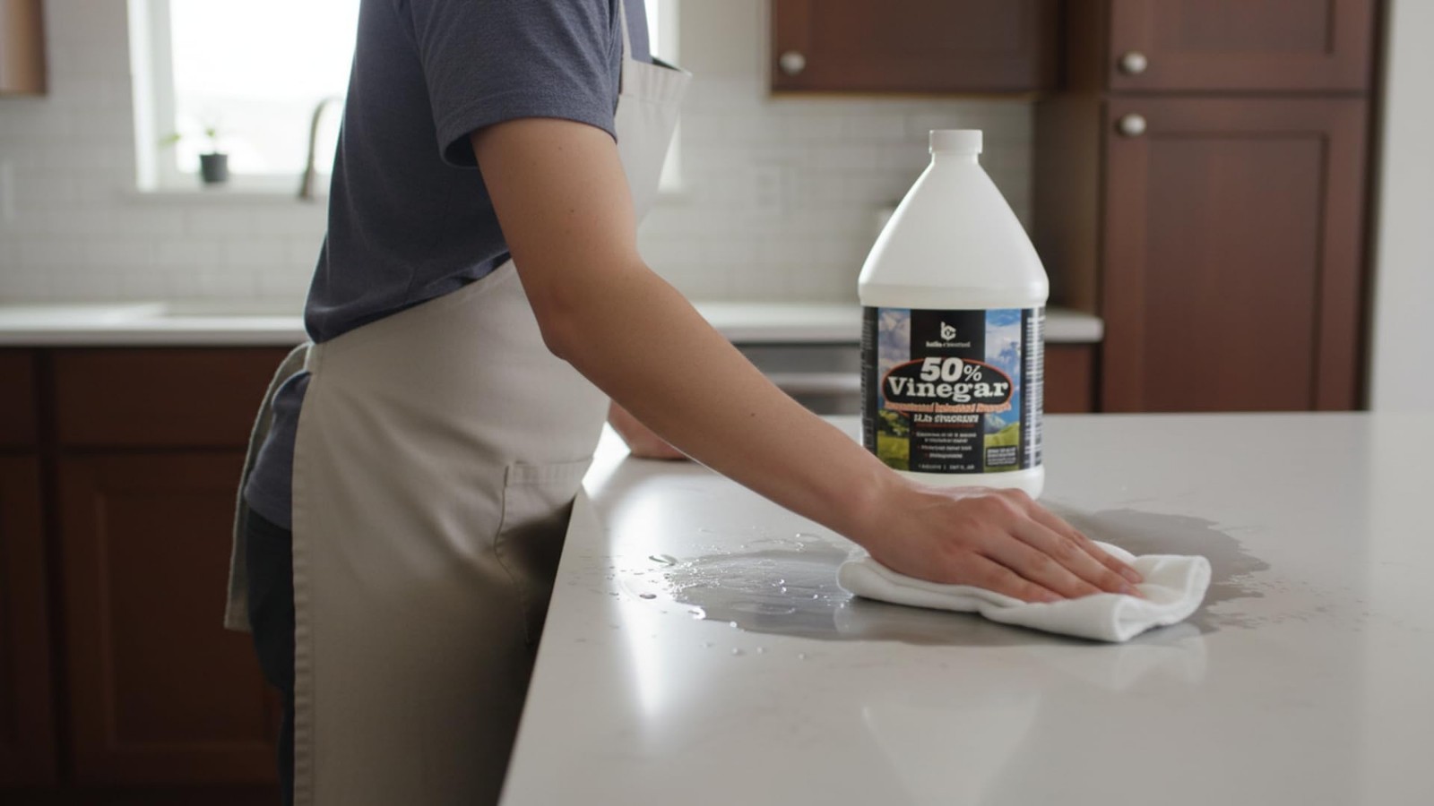50% Pure Concentrated Vinegar – 125x Stronger Cleaner for Indoor & Outdoor Use (
