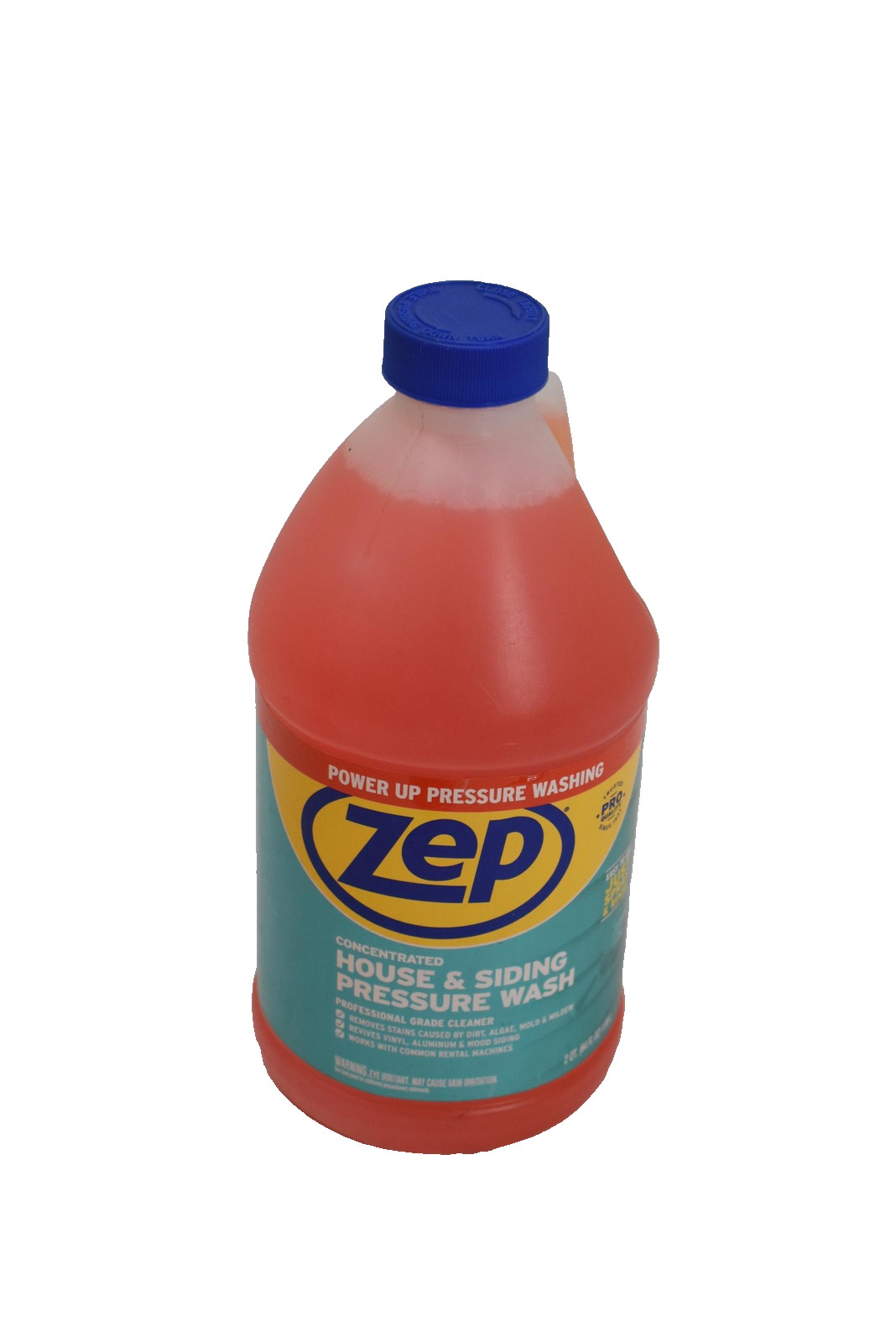 Zep House Siding Pressure Wash Cleaner Concentrate 2 QT Removes Dirt
