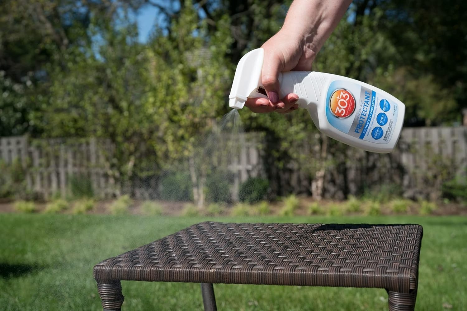 Non-Toxic 303 UV Protectant Spray – Ultimate Care for Fiberglass & Outdoor Items