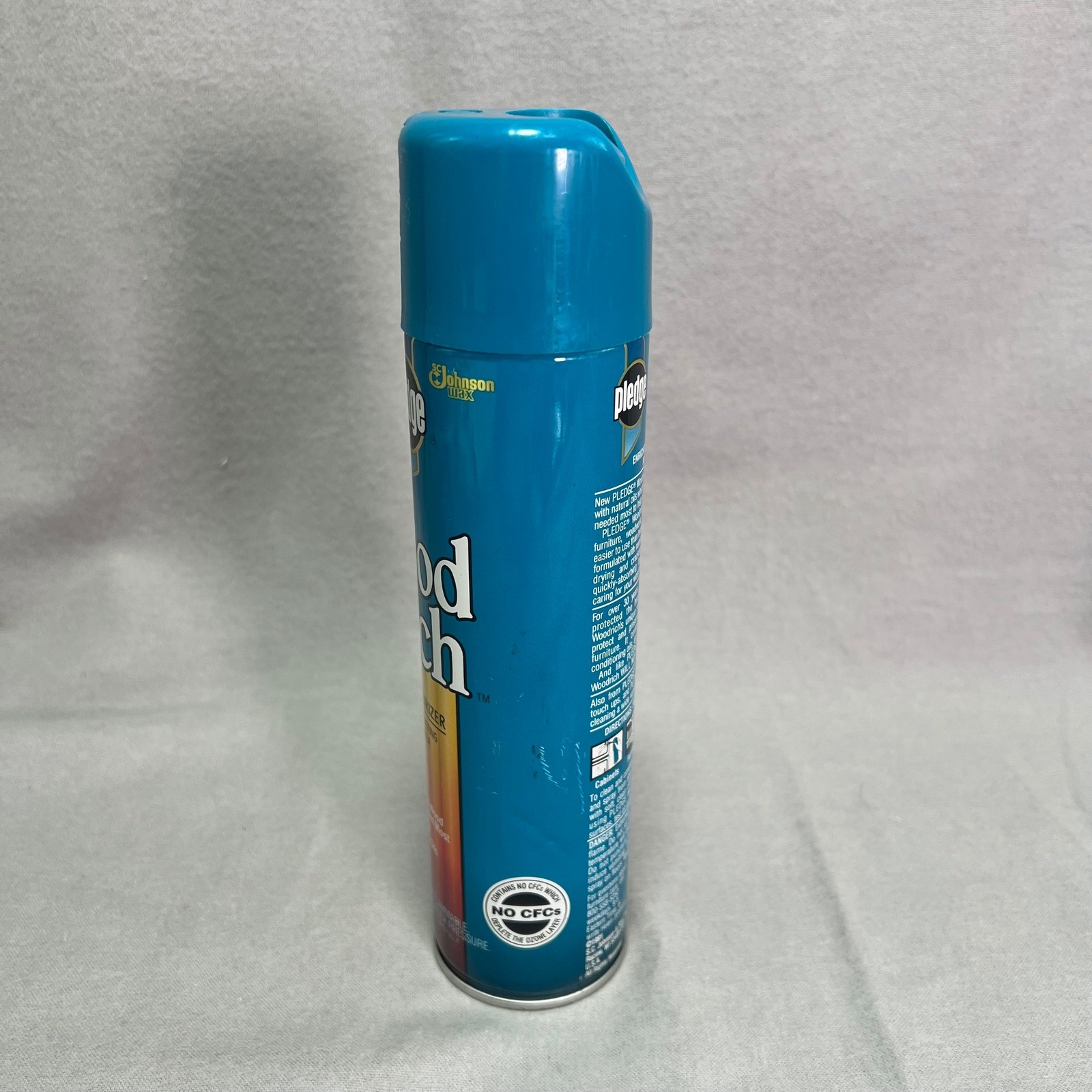 Pledge Wood Rich Moisturizer Aerosol Spray 1991 Vintage NOS Rare HTF 12.5oz
