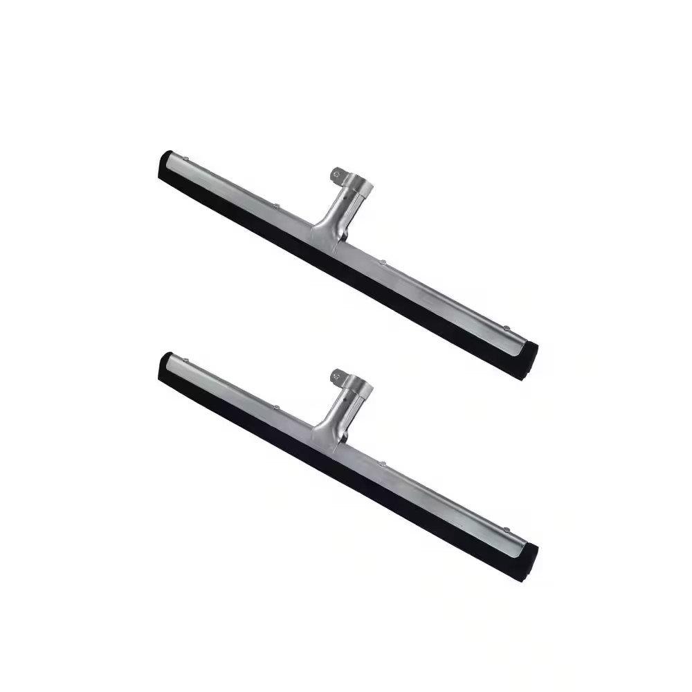 18 In. Moss Rubber Floor Squeegee (2-Pack)