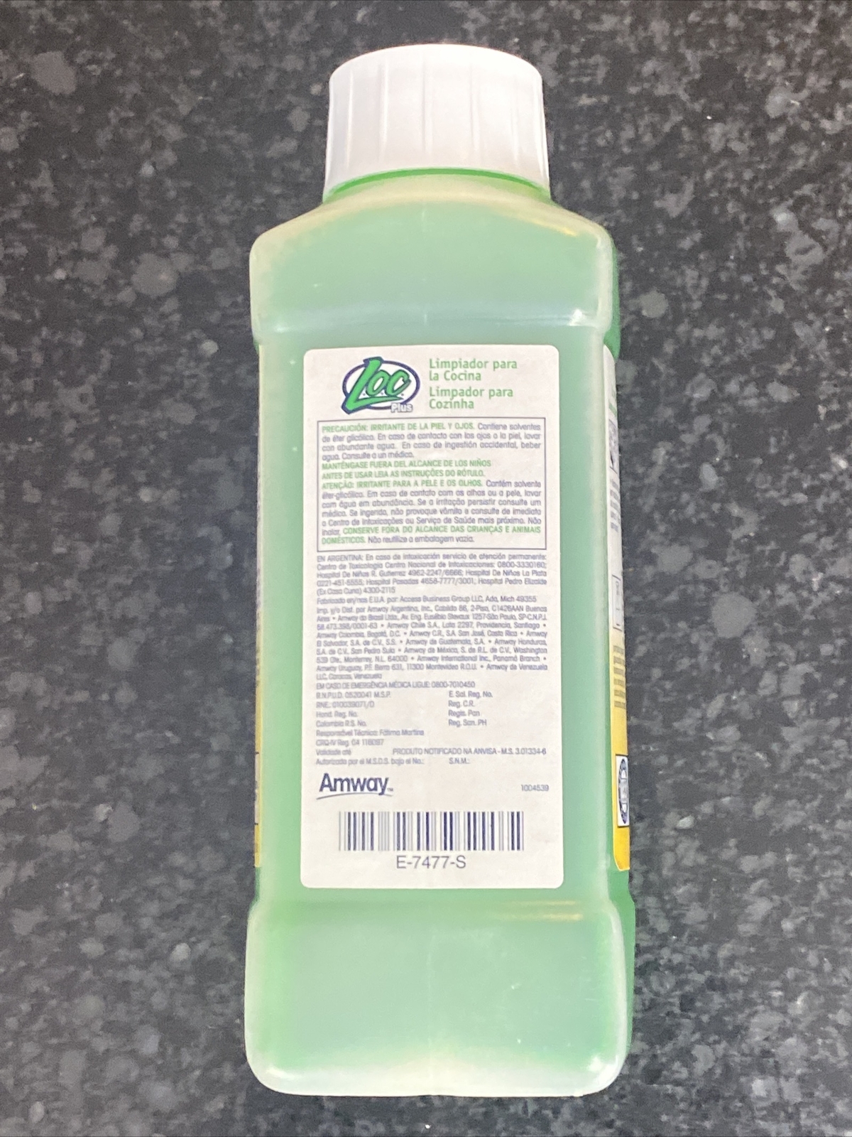 500ml Amway Home LOC plus Kitchen Cleaner Made In The USA