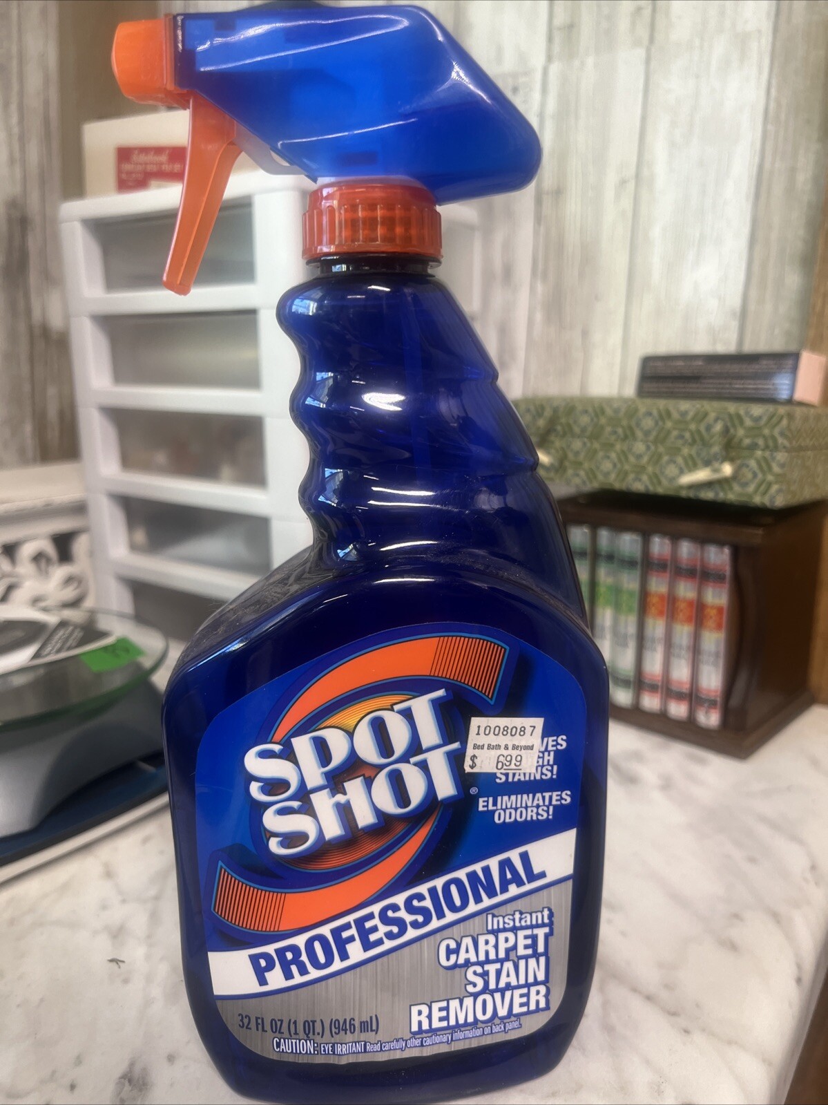 Spot Shot Professional Instant Carpet Stain Remover with Trigger Spray, 32 OZ
