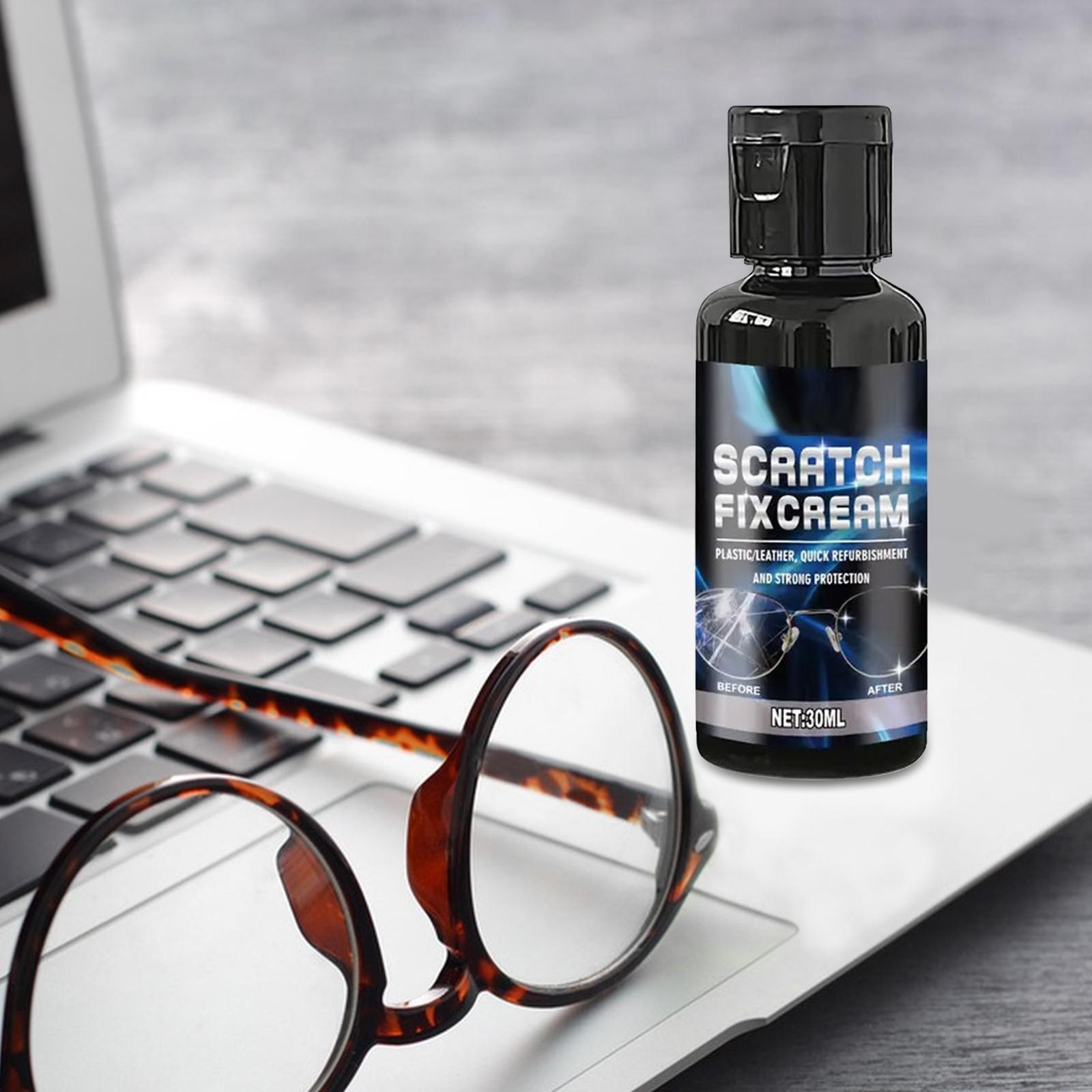 Glasses Lens Scratch Remover Liquid Cleaner Polishing Lens Scratch Remover