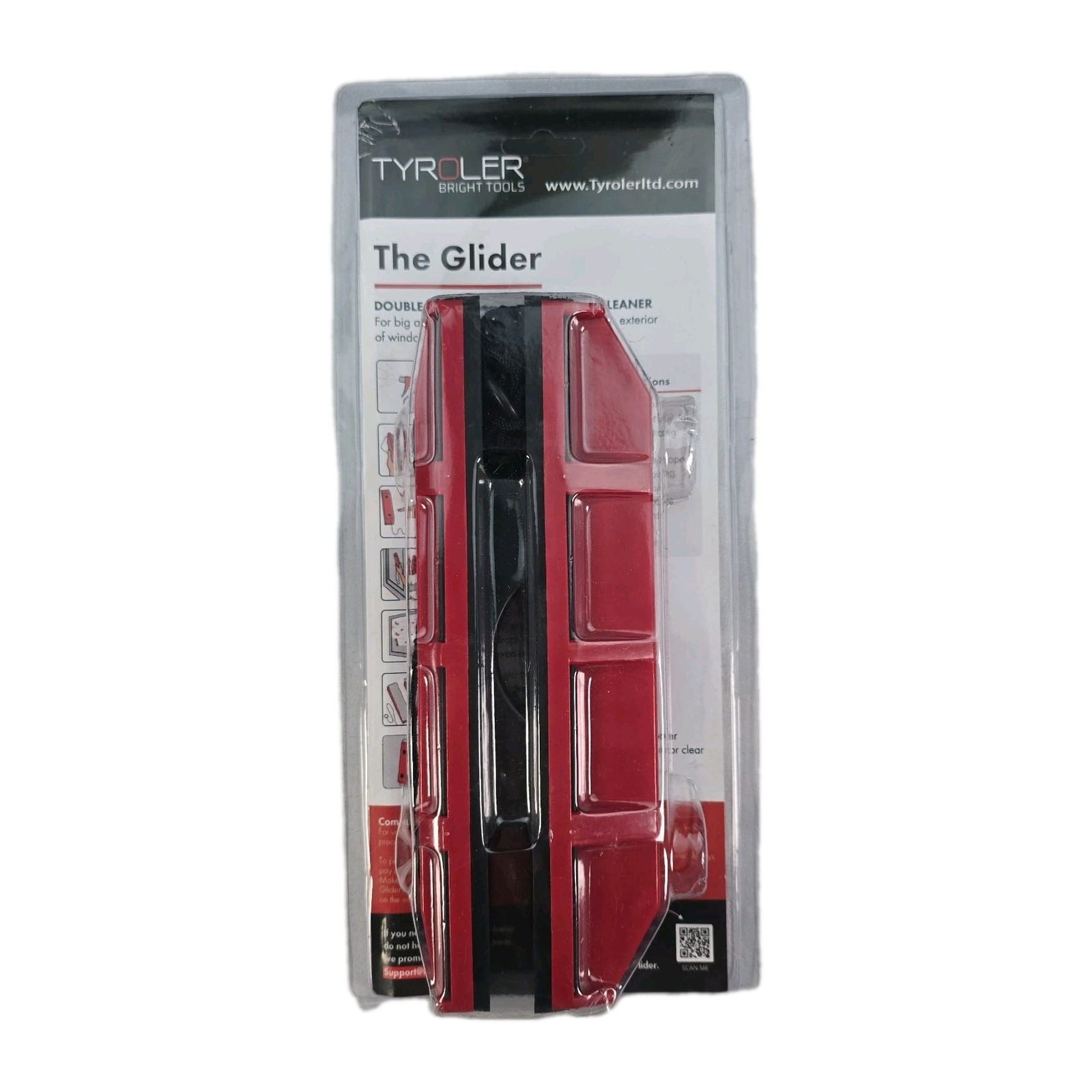 Tyroler The Glider Magnetic Window Cleaner D-2 Double Glazed Windows