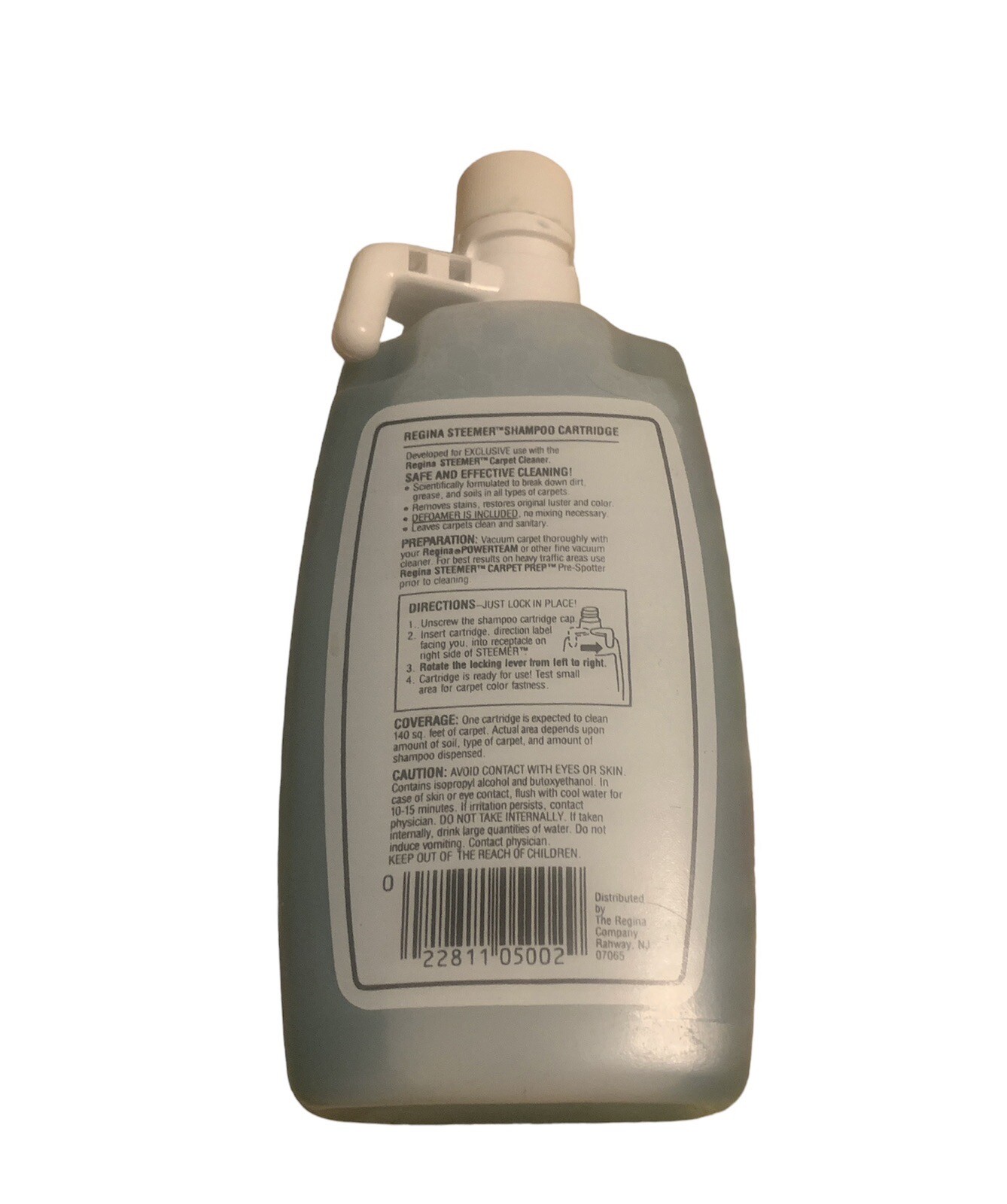 Regina Steemer Carpet Cleaner Shampoo Cartridge 15oz each Lot of 3