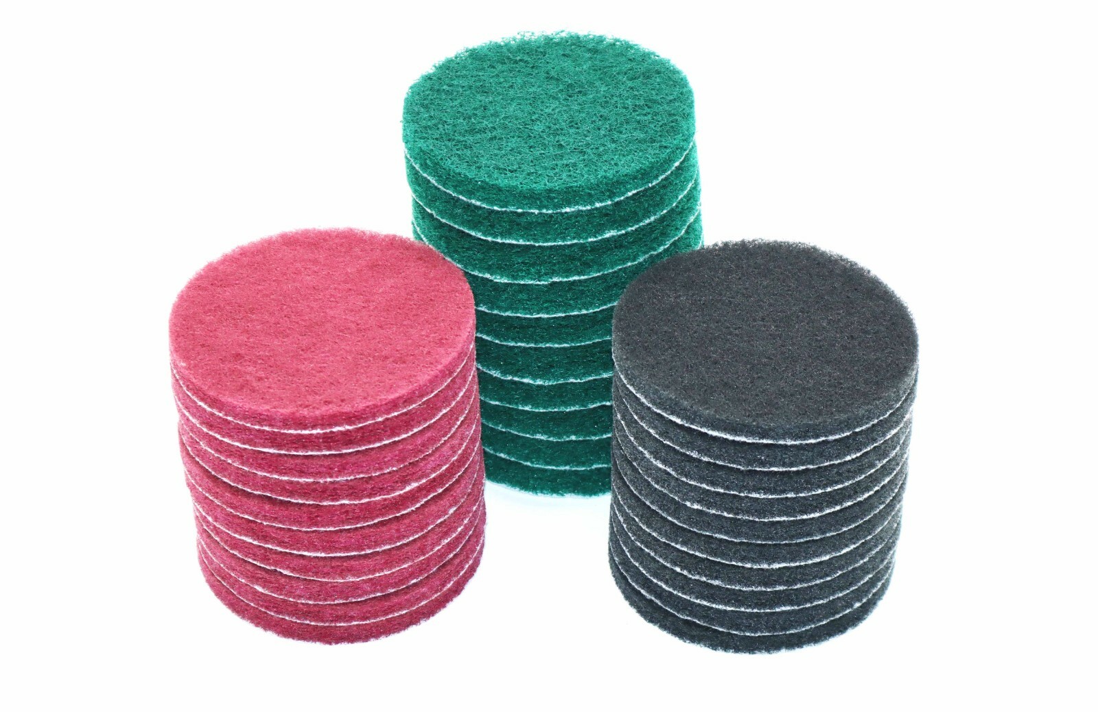 30pc Drill Brush Replacement Scour Pads 4″ for Tub & Tile Power Scrubber Driver