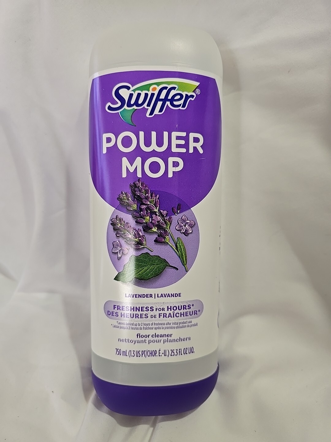 Swiffer PowerMop Deodorizing Floor Cleaner Refill Lavender Scent 25.3 Fl. Oz.