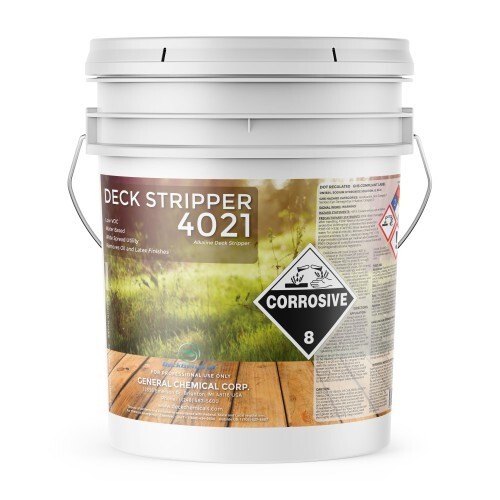 DeckGeneral Deck Stripper 4021 – Remove Oil and Latex Finishes from Wood – 5 Gal