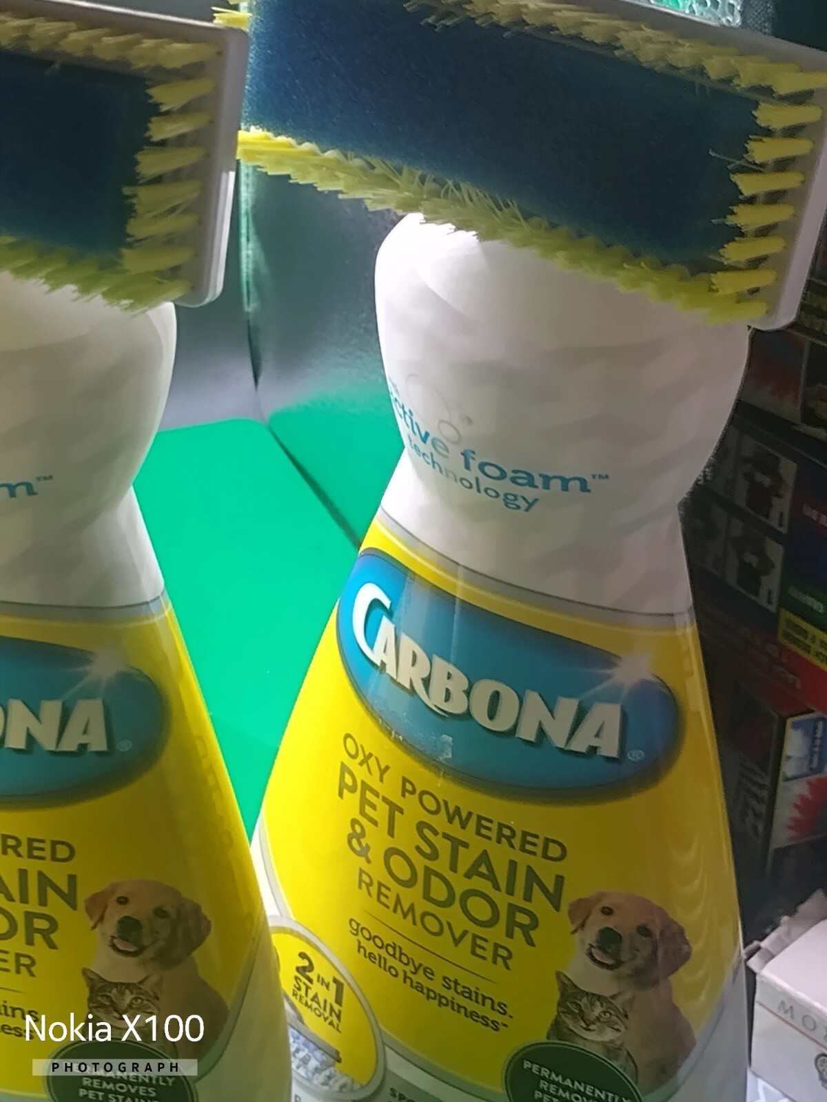 Carbona 2 in 1 Oxy-Powered Pet Stain Odor Remover Carpet Cleaner Lot Of 3. 1F2