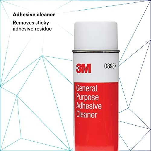 Adhesive Cleaner 15 oz Removes Sticky Residue Safe on Paint Vinyl Fabric Spray
