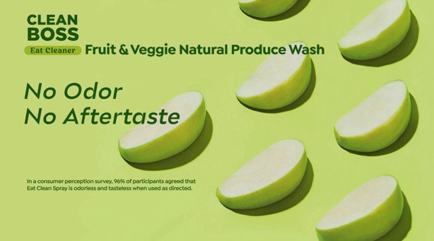 #JOY CleanBoss Eat Cleaner Fruit & Veggie Natural Wash & Preserver 12 oz, 2 Pack