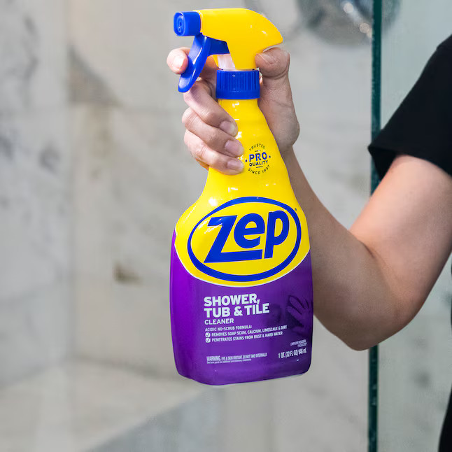2 PACK Zep 32-fl oz Shower Tub Tile Soap Scum Remover Bathroom Cleaner