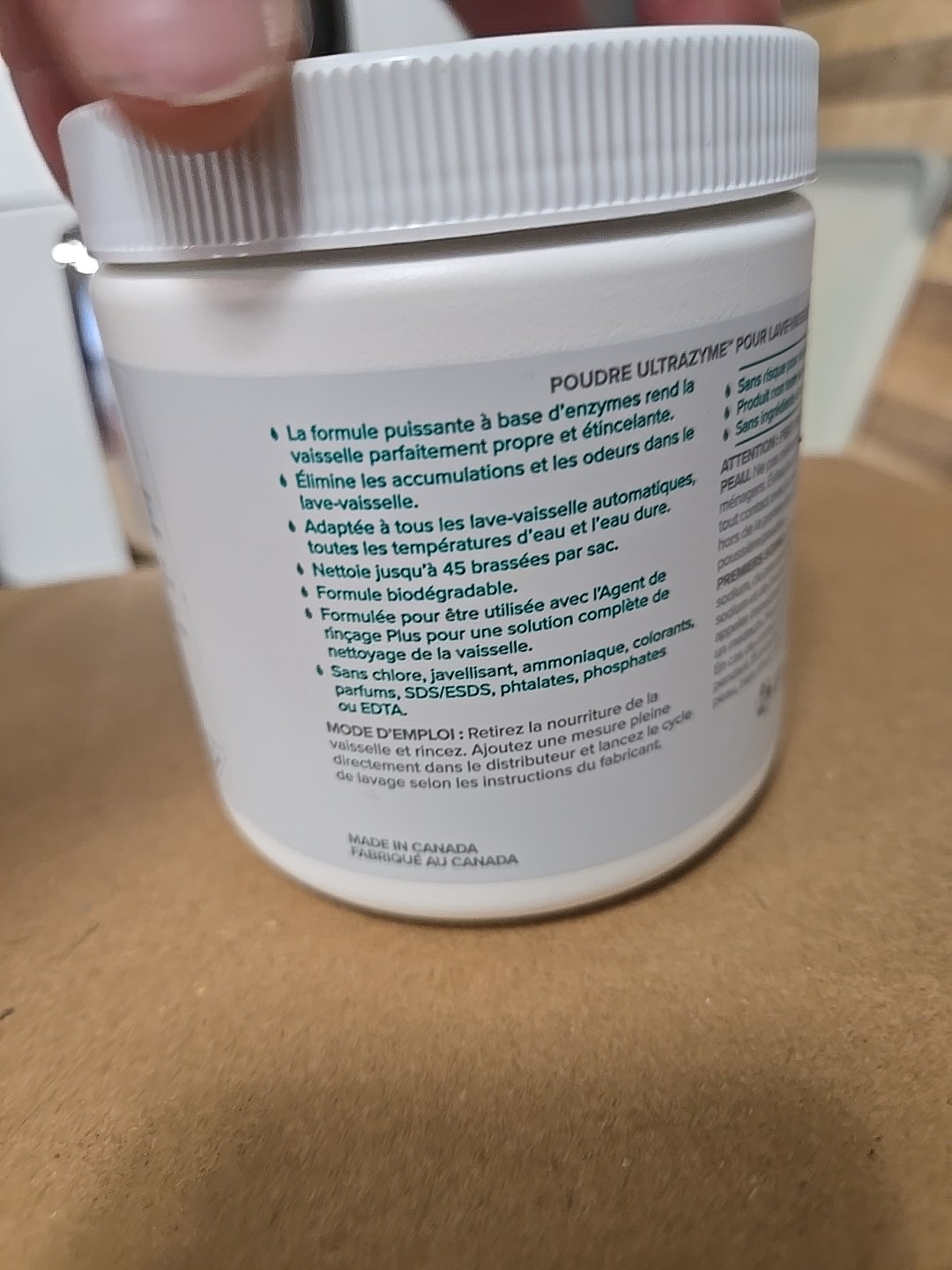 Norwex Ultrazyme Dishwasher Powder, 15.87 oz. **NEW**