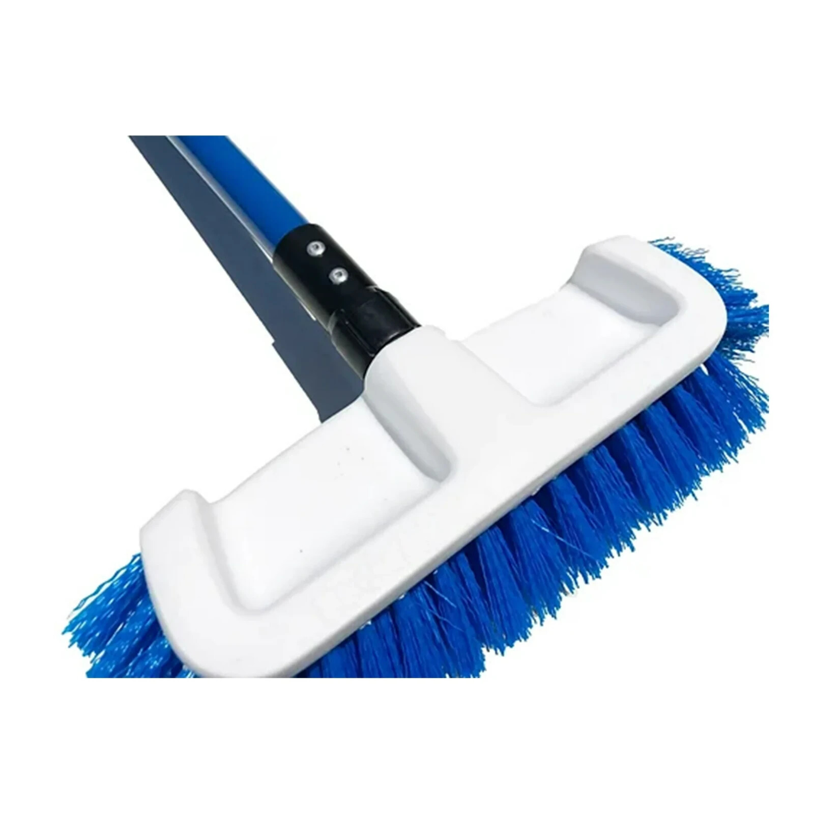 Lot of 6 Extra Heavy Duty Deck Scrubber Cleaning Brush Blue Bristles Replacement