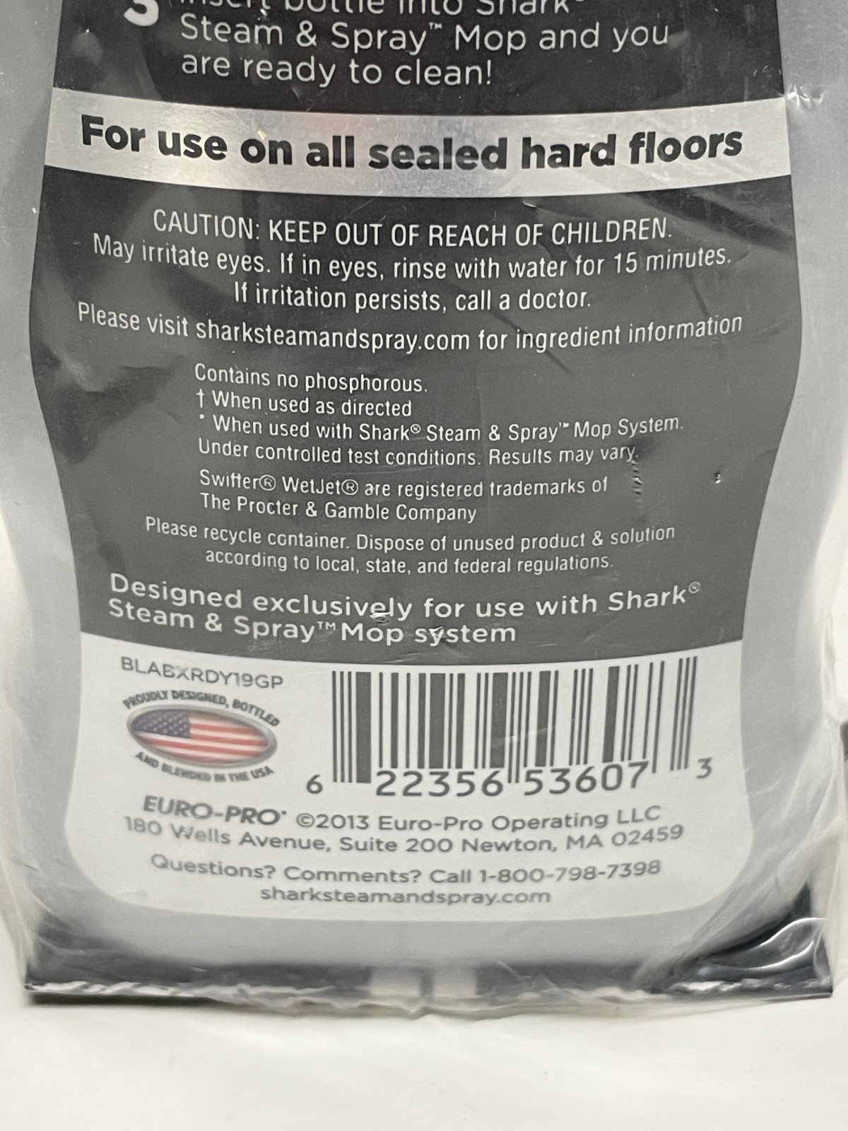 Brand New SHARK Steam Energized Cleanser Multi Floor Waterfall Fresh 20oz