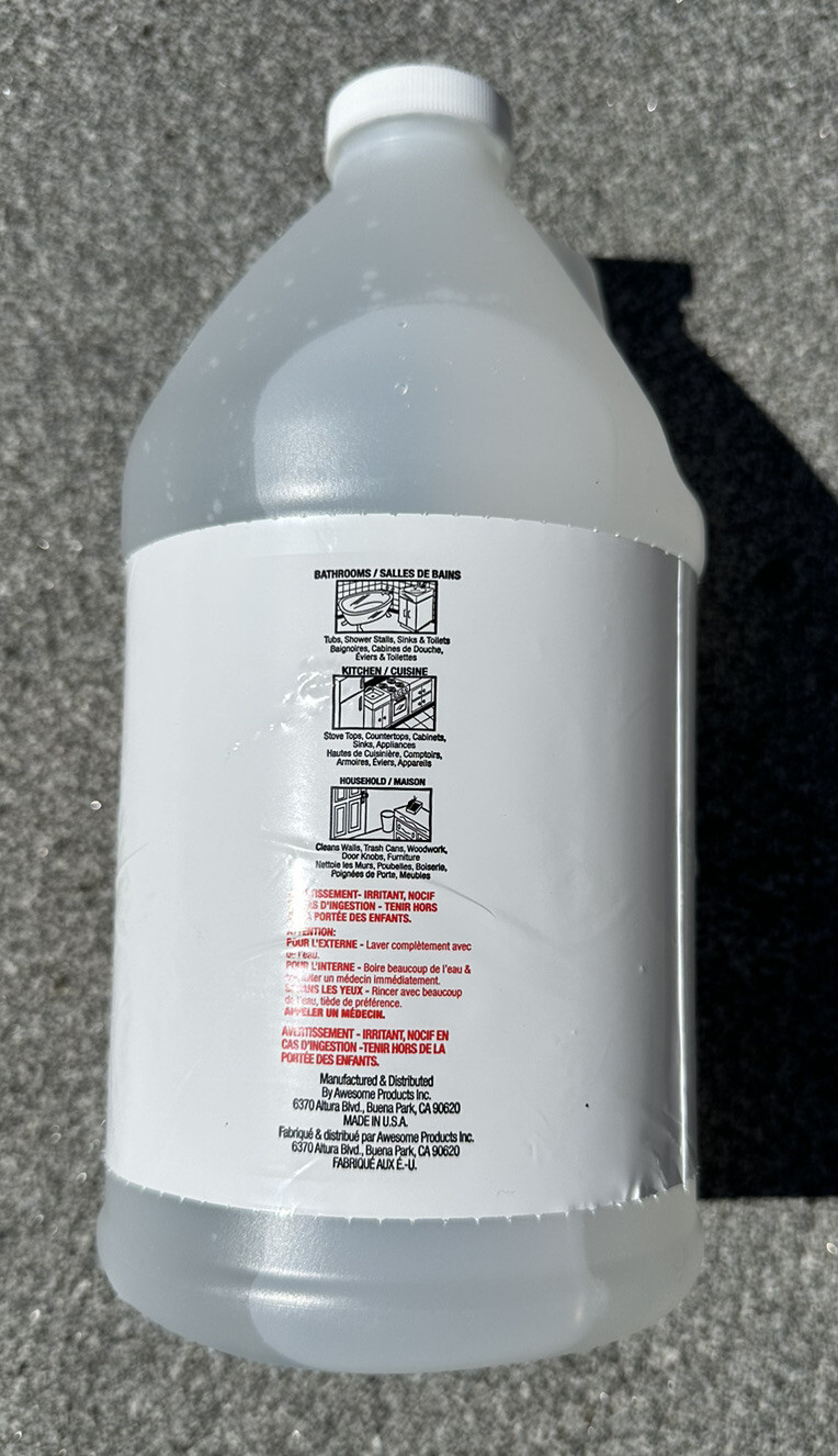 “Awesome Products La’s Totally Pure Ammonia 64 oz”
