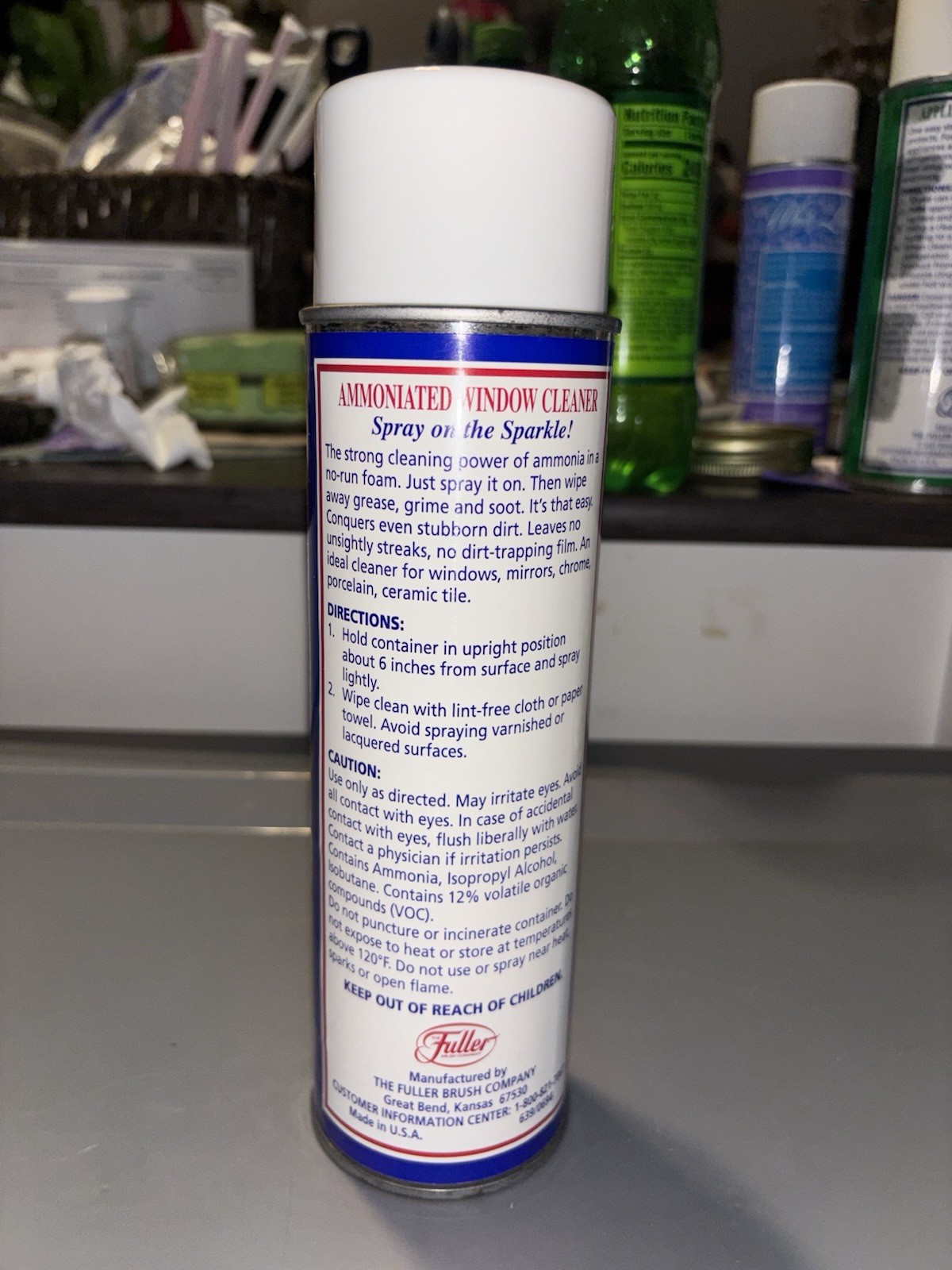 The Fuller Brush Company Ammoniated Window Cleaner