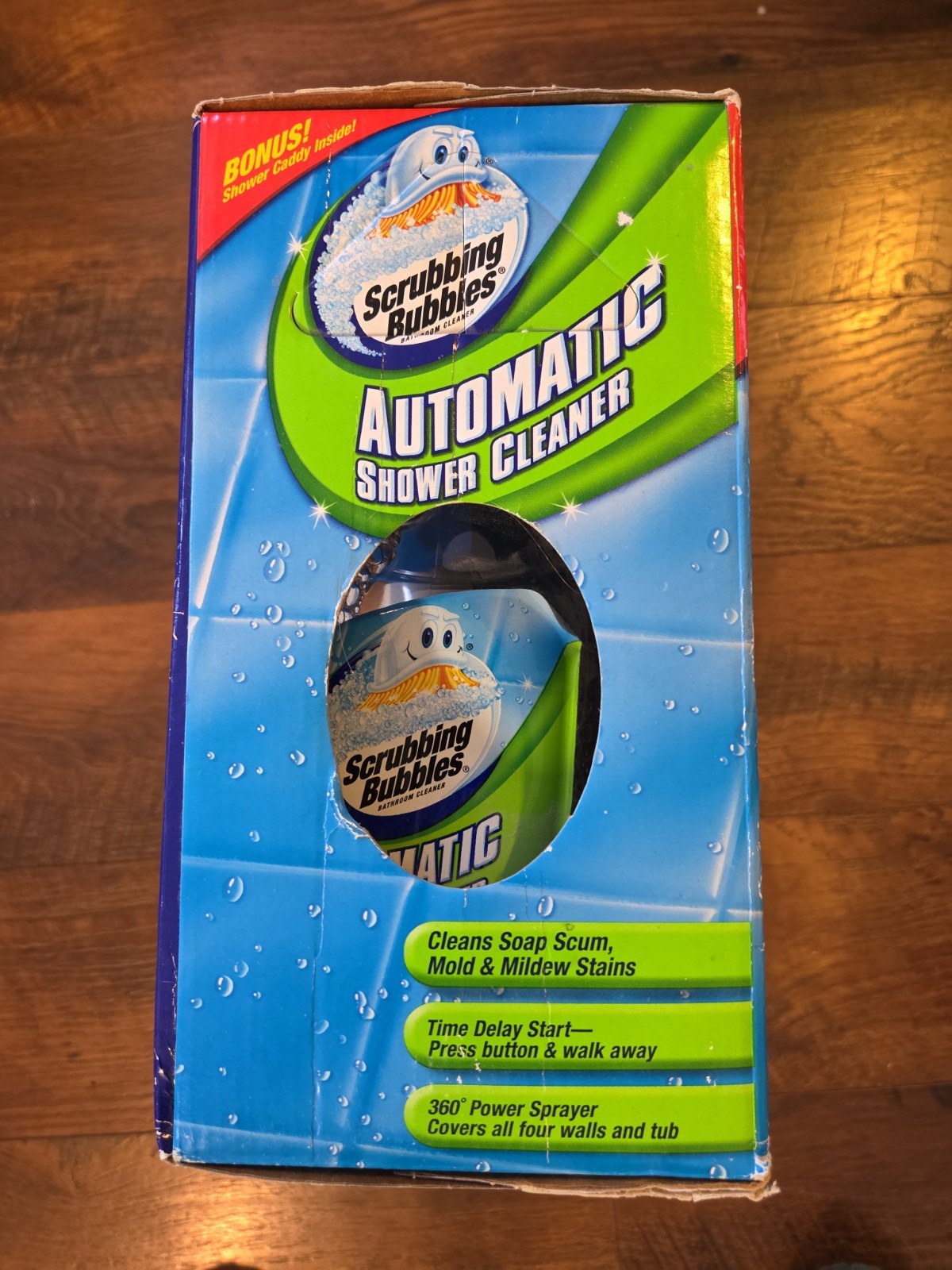 Scrubbing Bubbles Automatic Shower Cleaner Starter Kit with 2 Refills