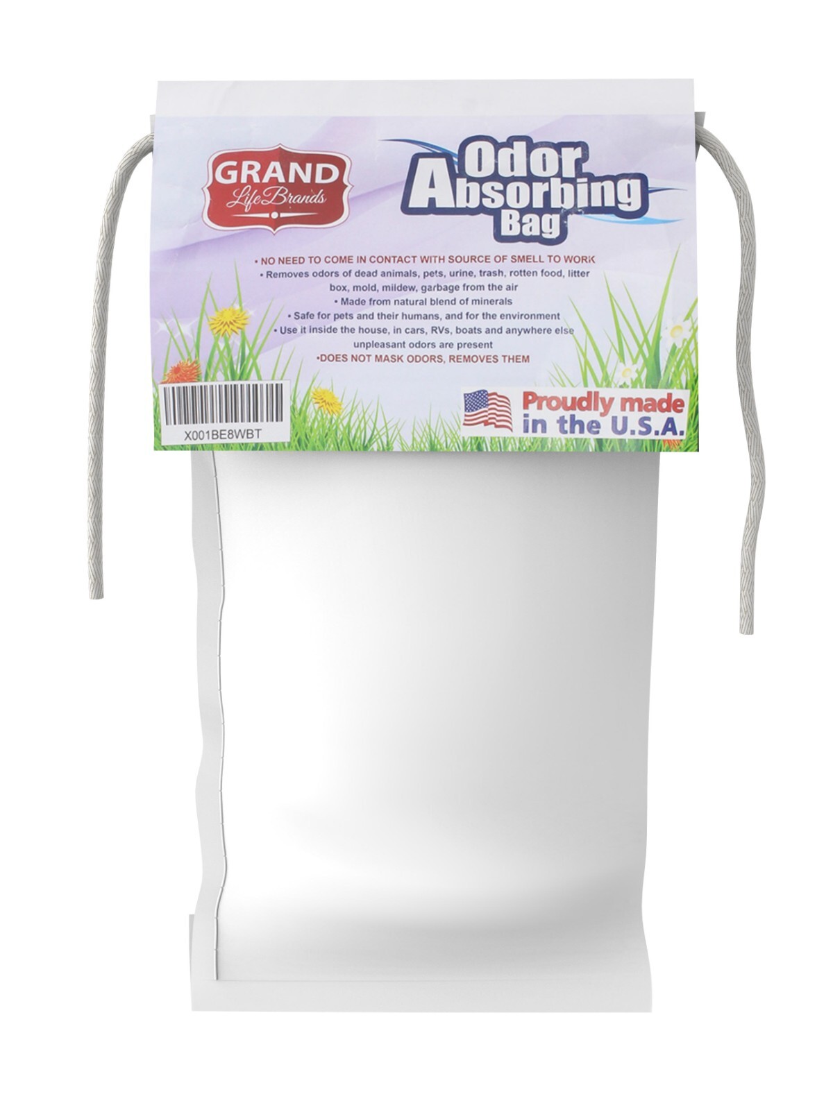 GrandLifeBrands Premium Odor Eliminator Naturally REMOVES, NOT Covers UP ODORS