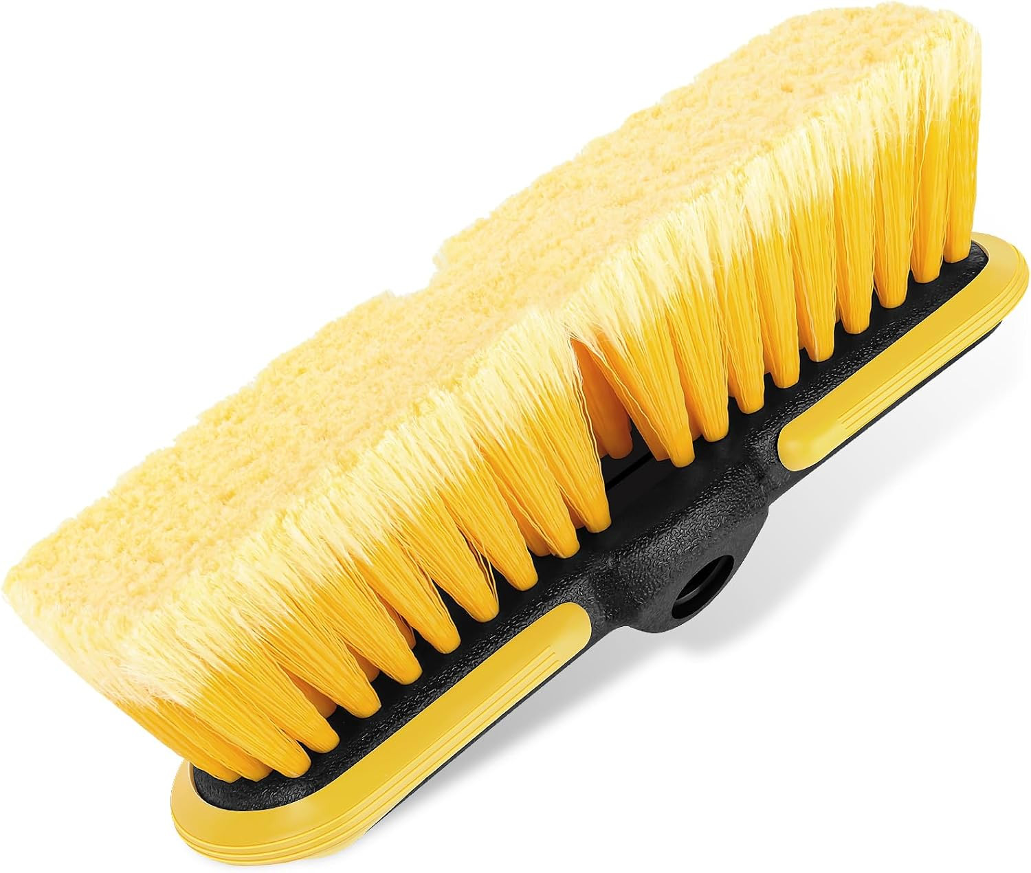 10 Inch Car Wash Brush Head, Scrub Brush Attachment for Long Handle Extension Po